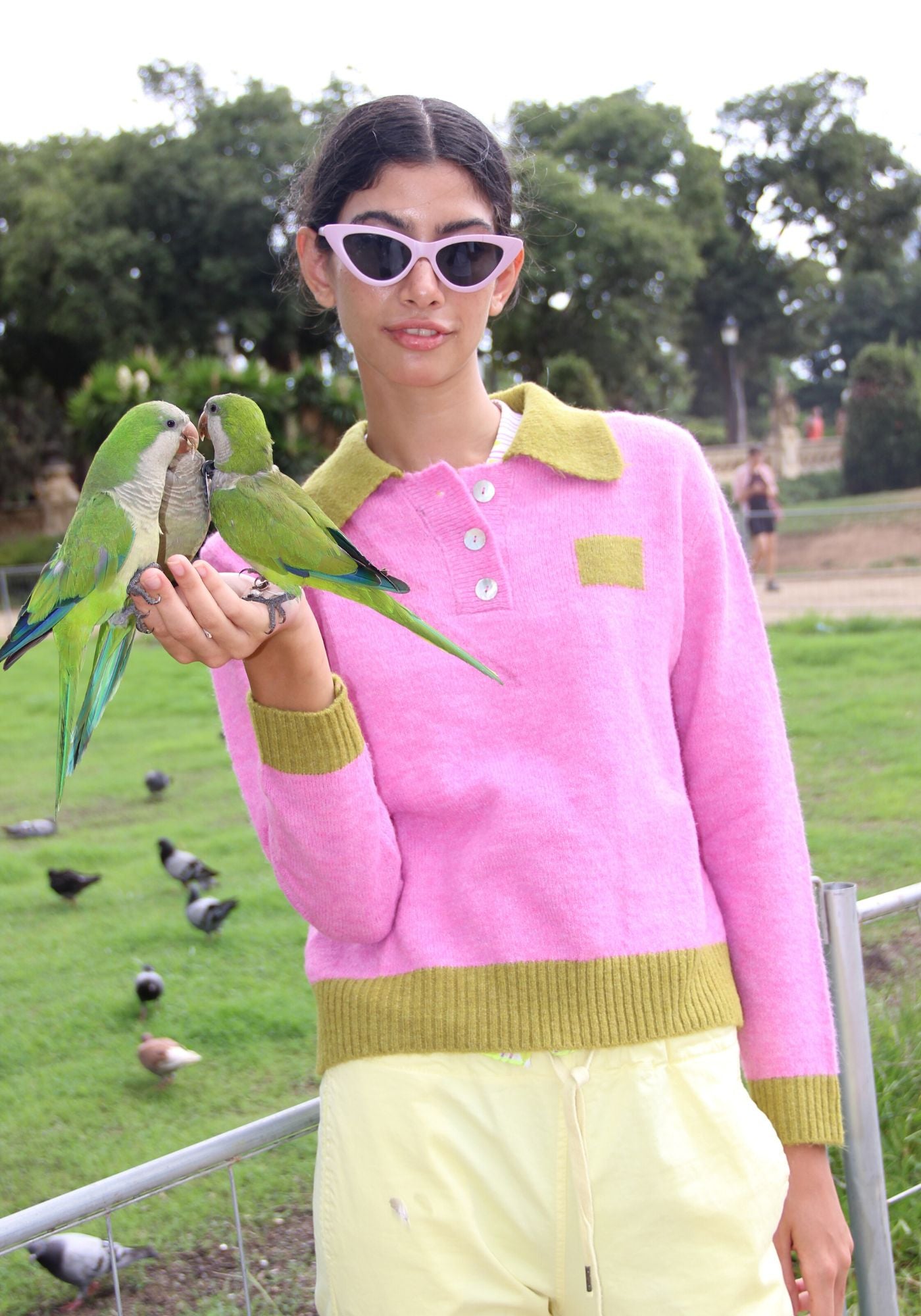 Pink Poppy Sweater