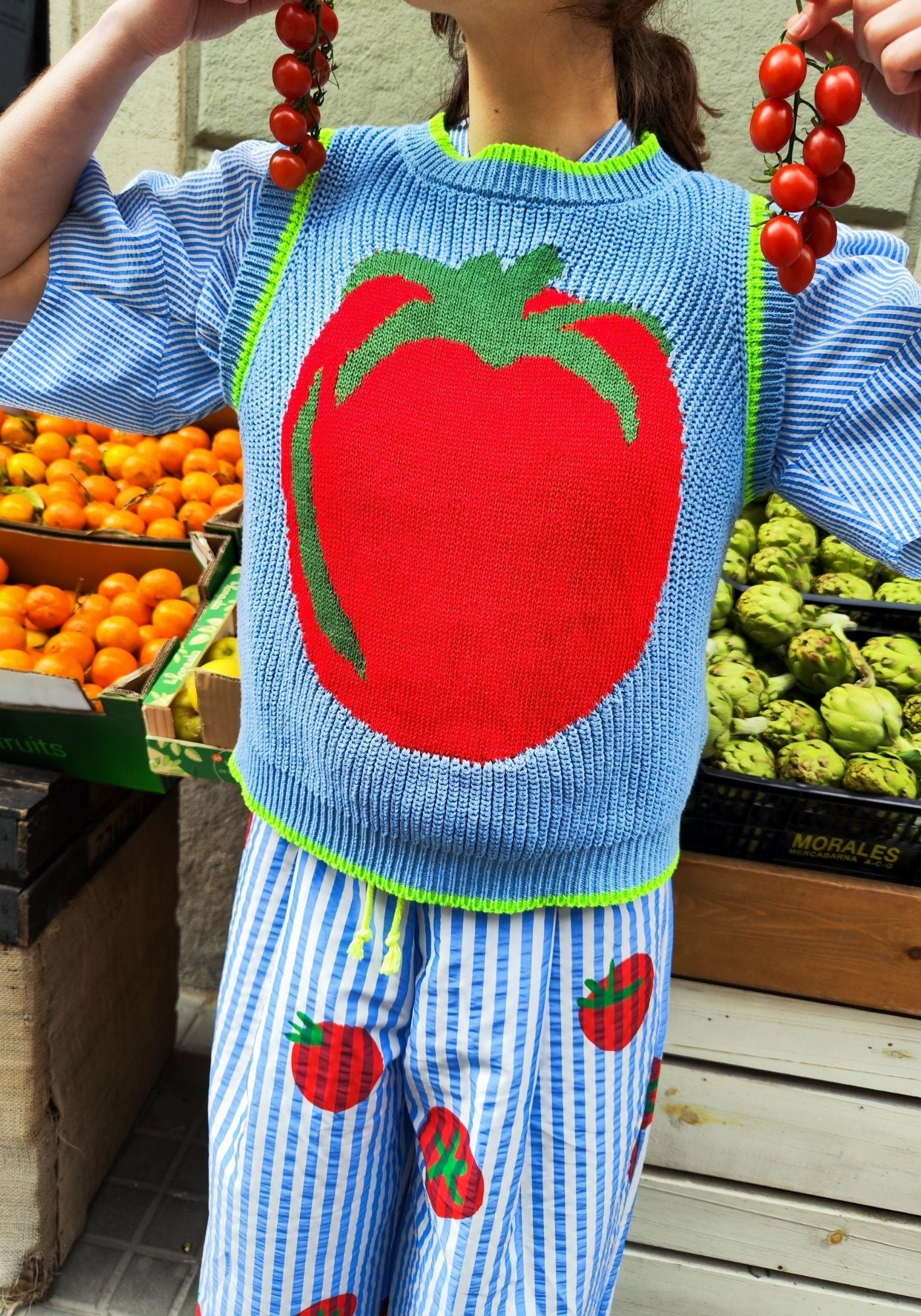 Chaleco Pomodoro Azul