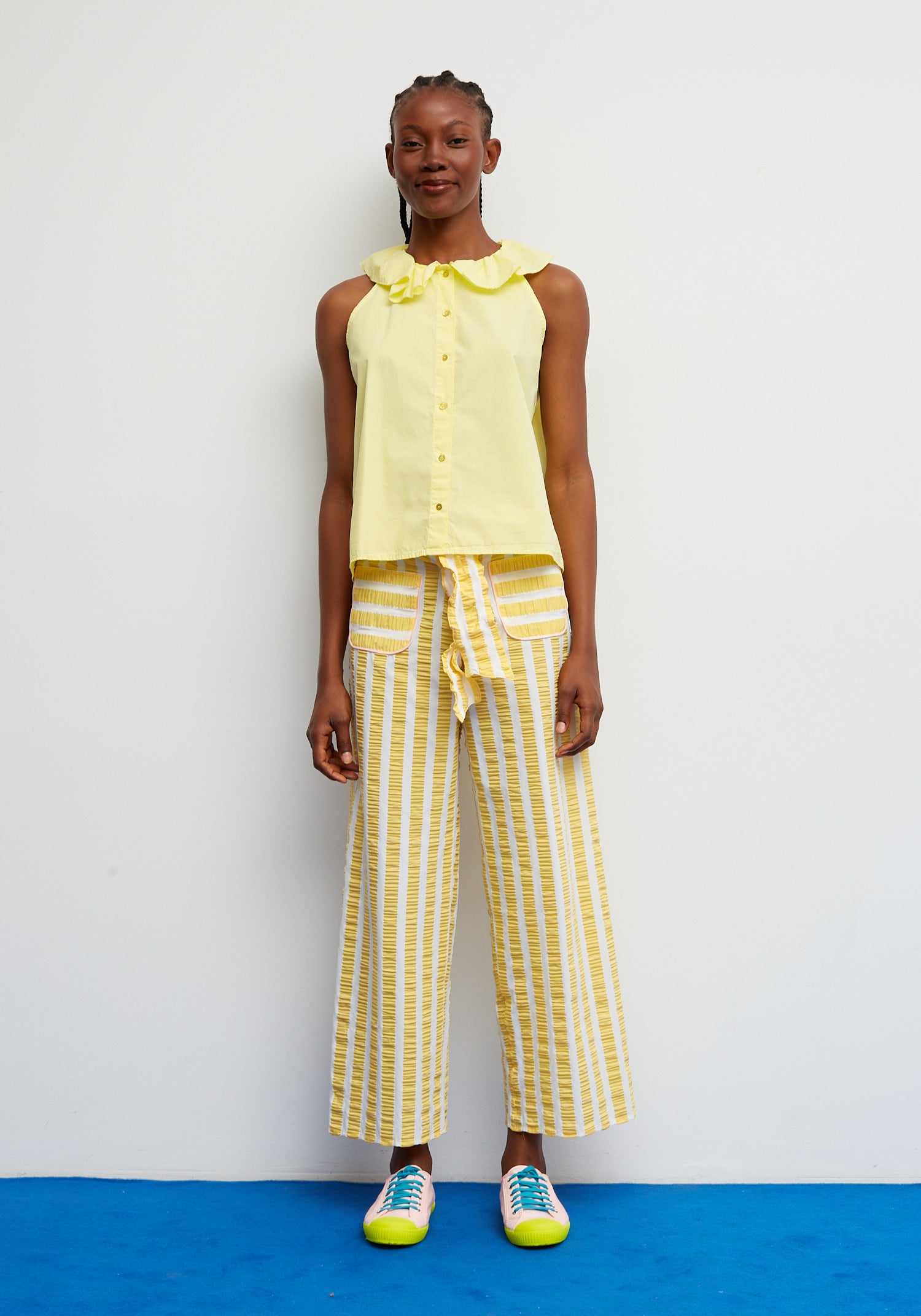 Camisa Pesto Amarillo