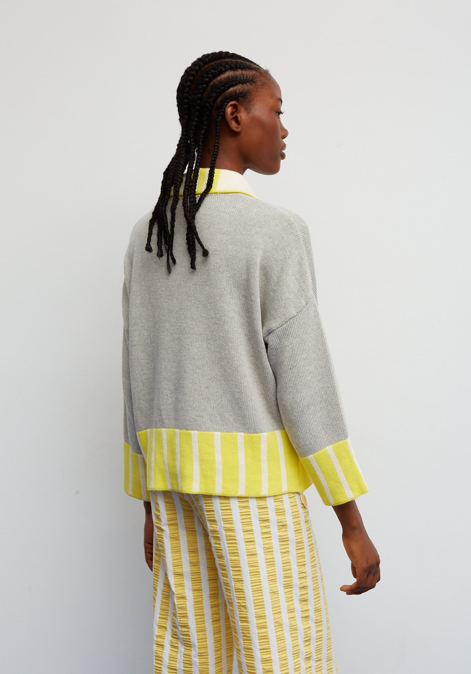 Gray Grissini Sweater