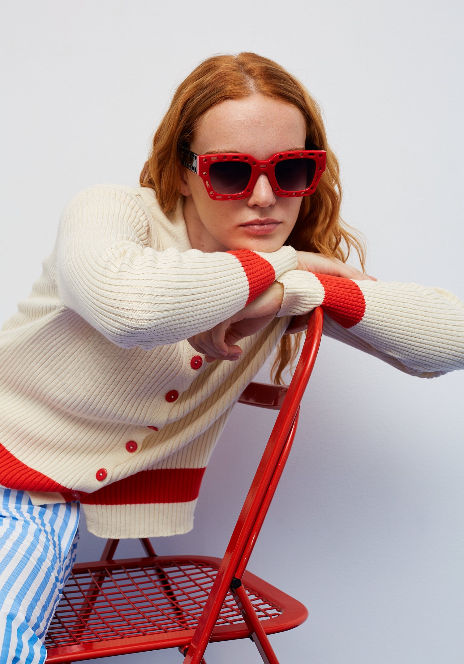 Cardigan Gaseosa Crudo