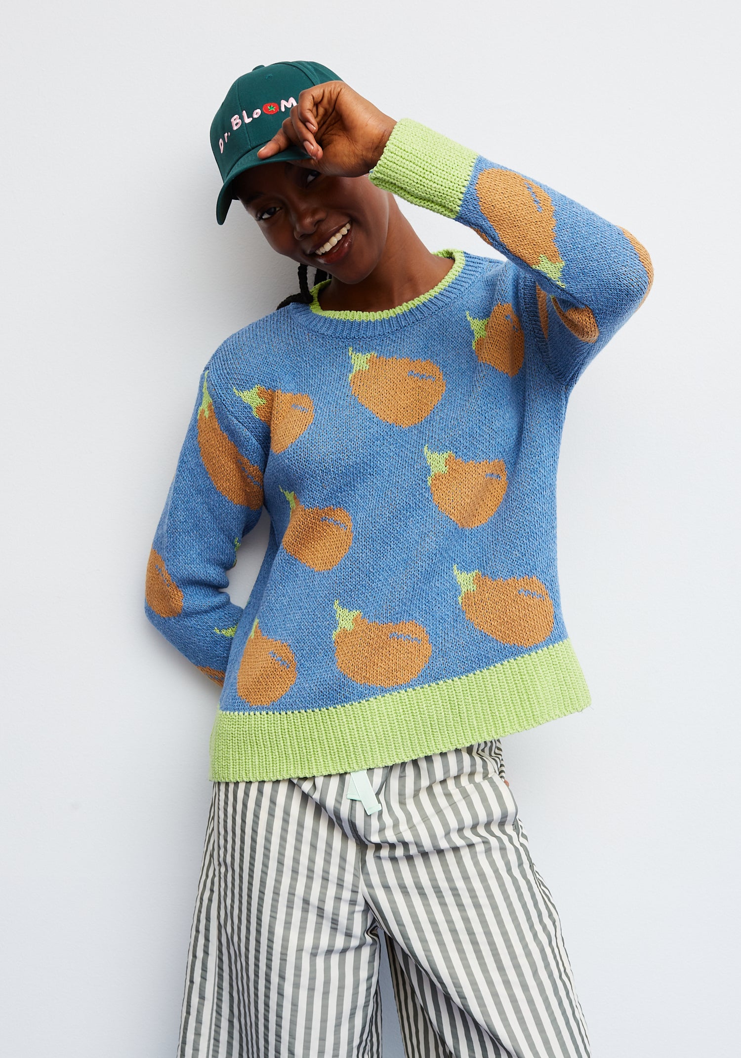 Jersey Melanzane Blau