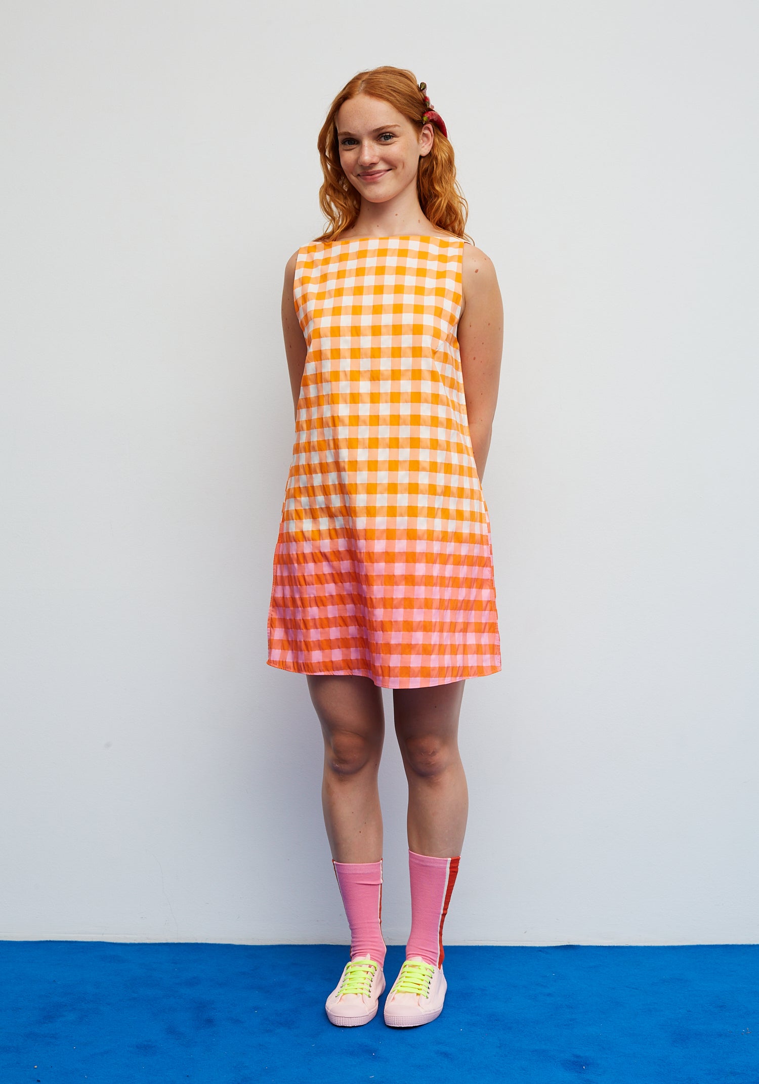 Orange Encanto-Kleid