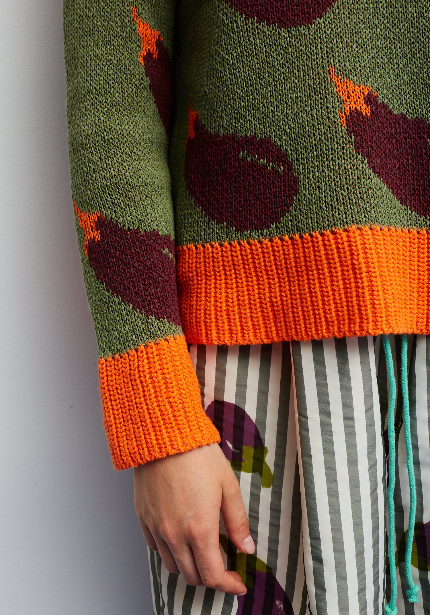 Jersey Melanzane Verde