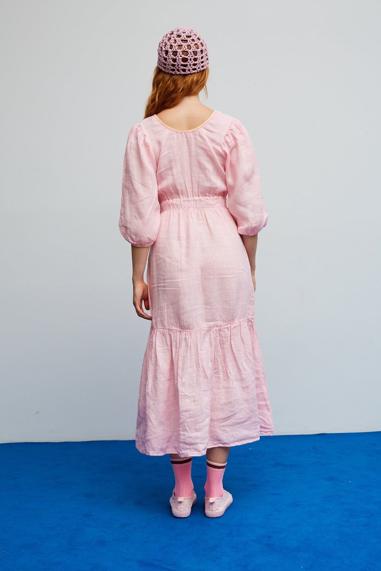 Rosa Joy-Kleid