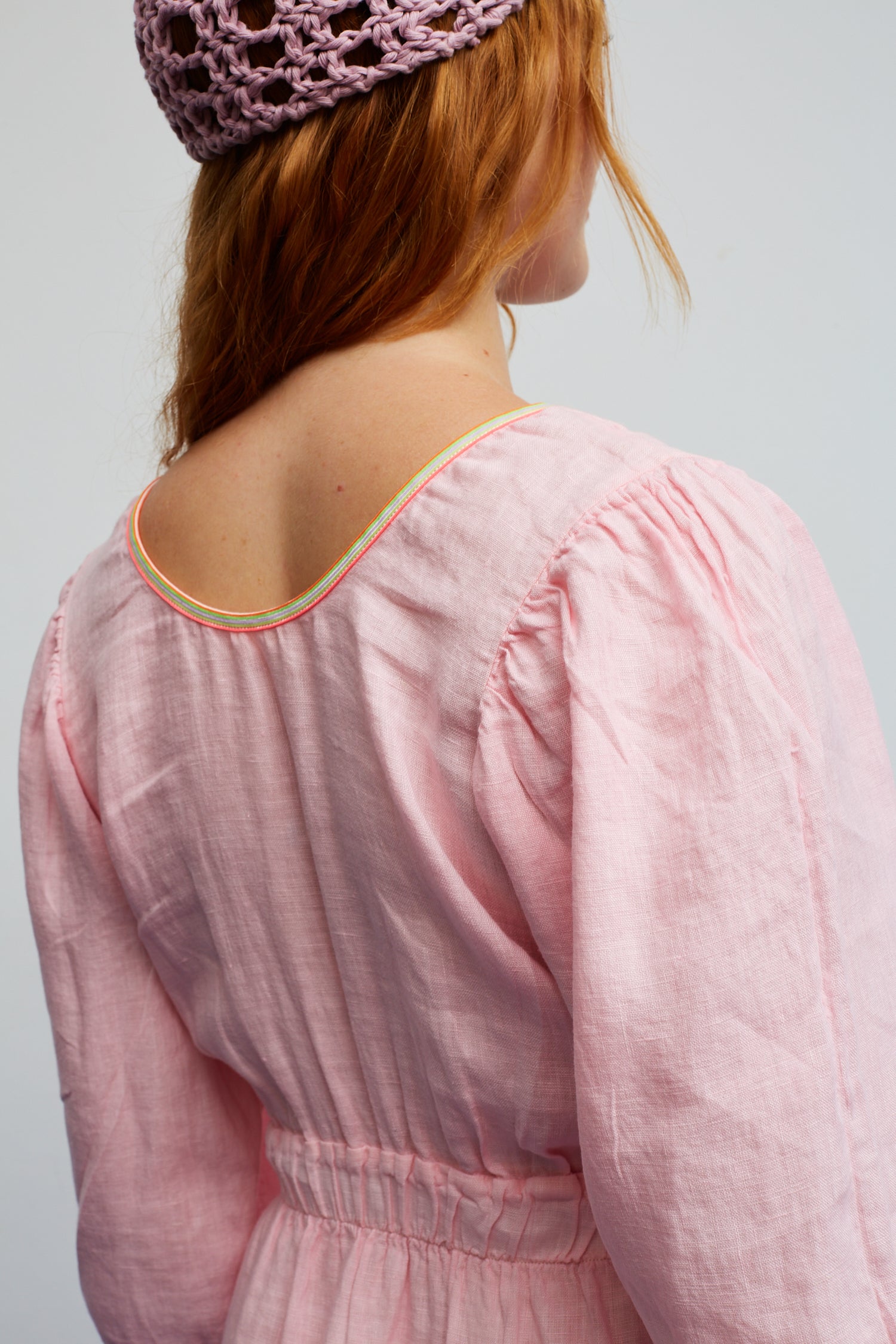 Rosa Joy-Kleid