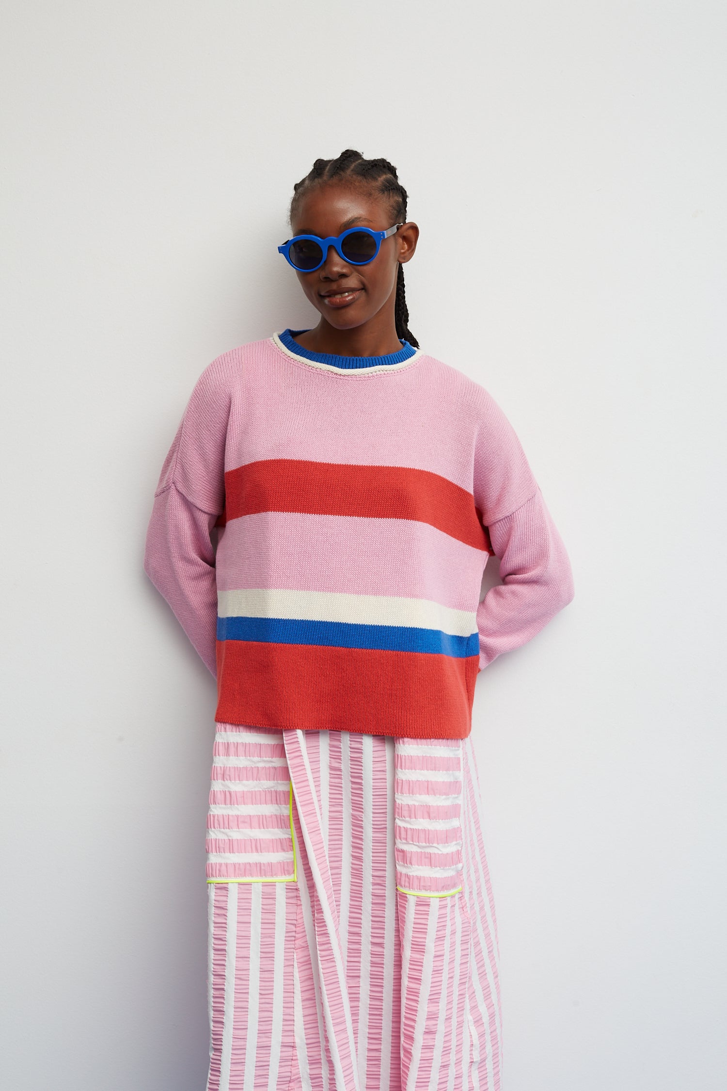 Pink Solete Sweater