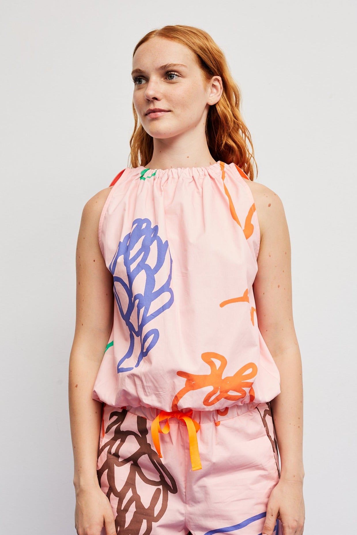 Pink Aloha Top