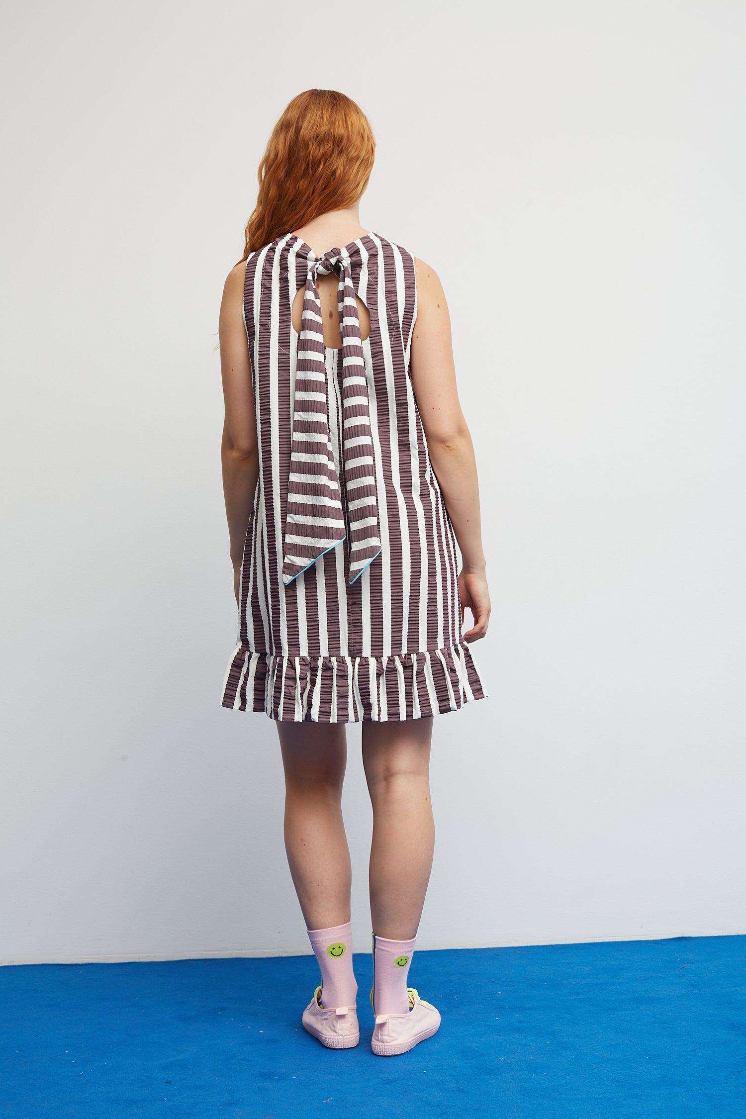 Aubergine Cocomero-Kleid