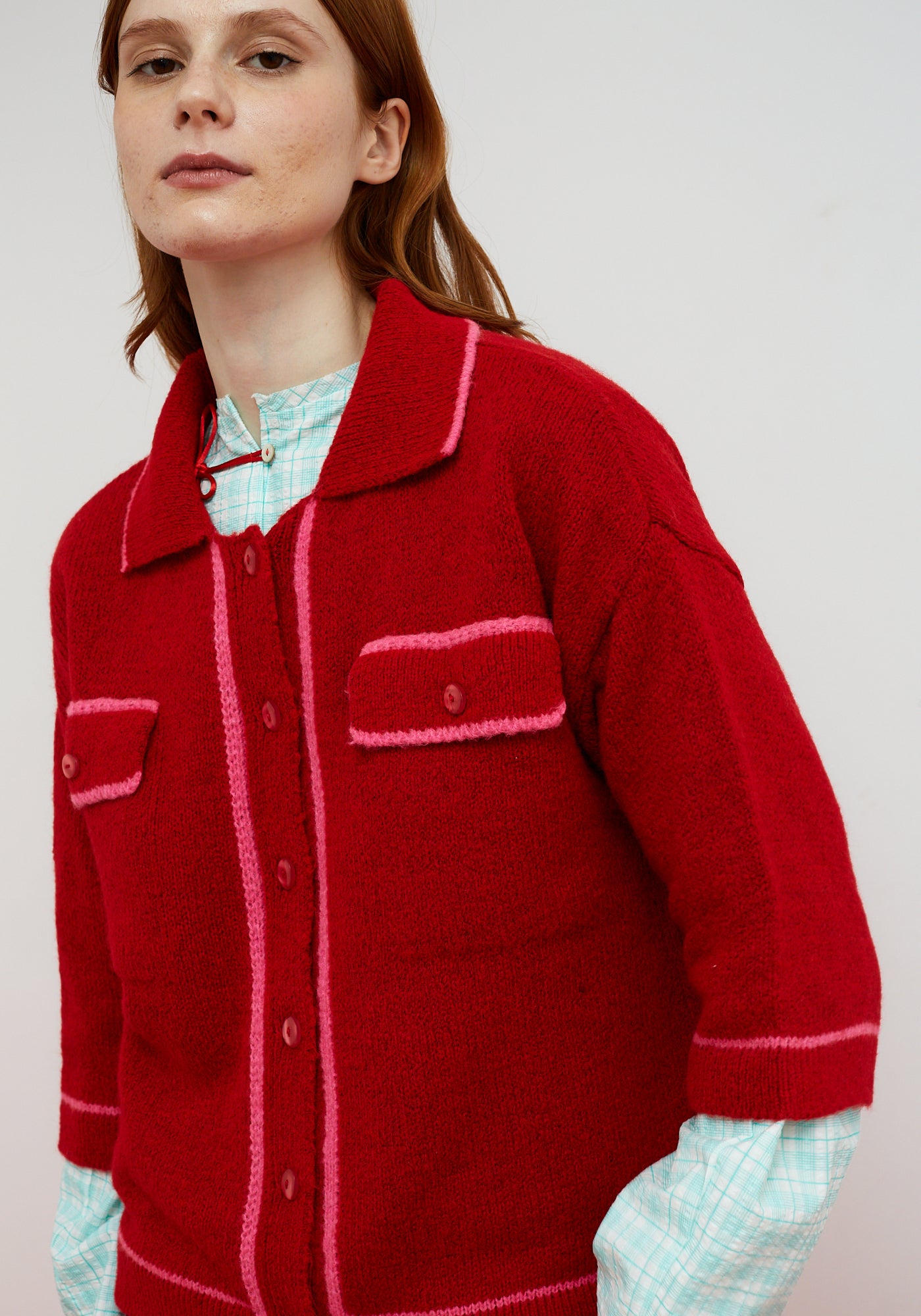 Cardigan Hope Red