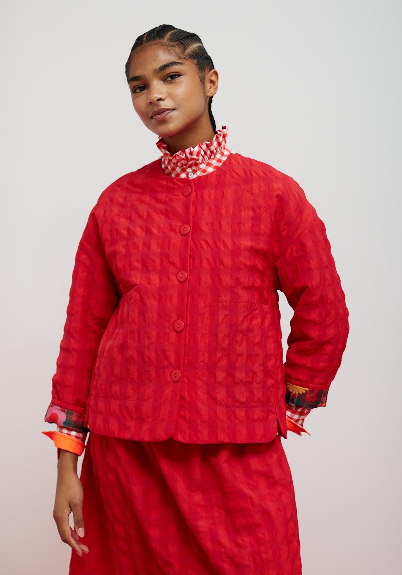 Jacke Paris Rot