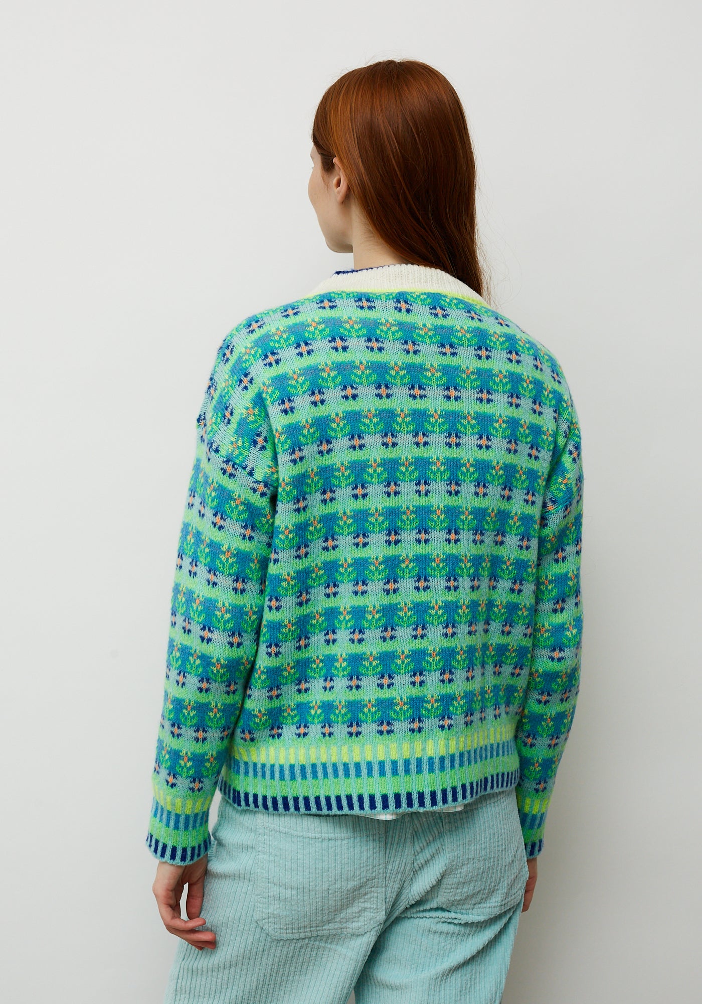 Blossom Pullover Blau