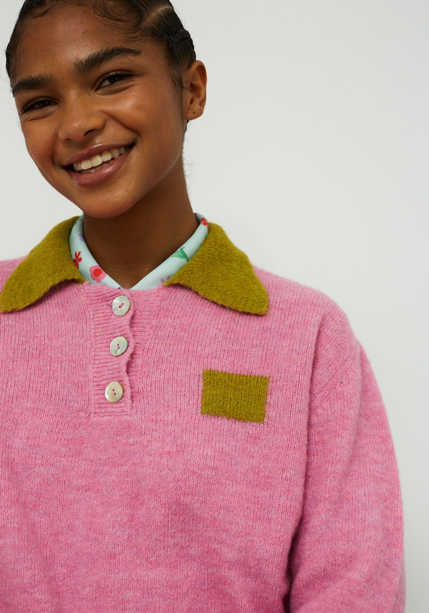 Pink Poppy Sweater