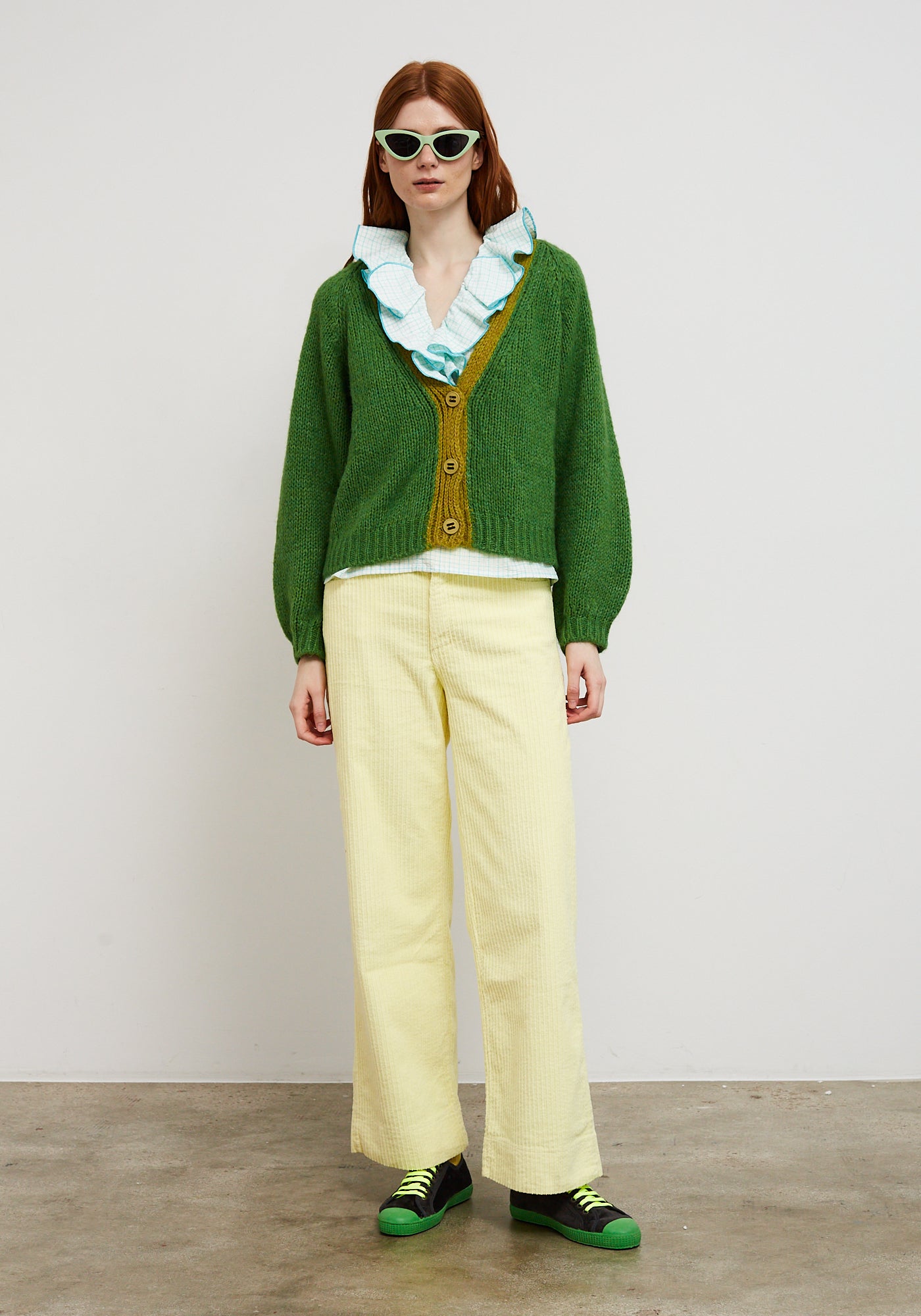 Cárdigan Cocoon Verde