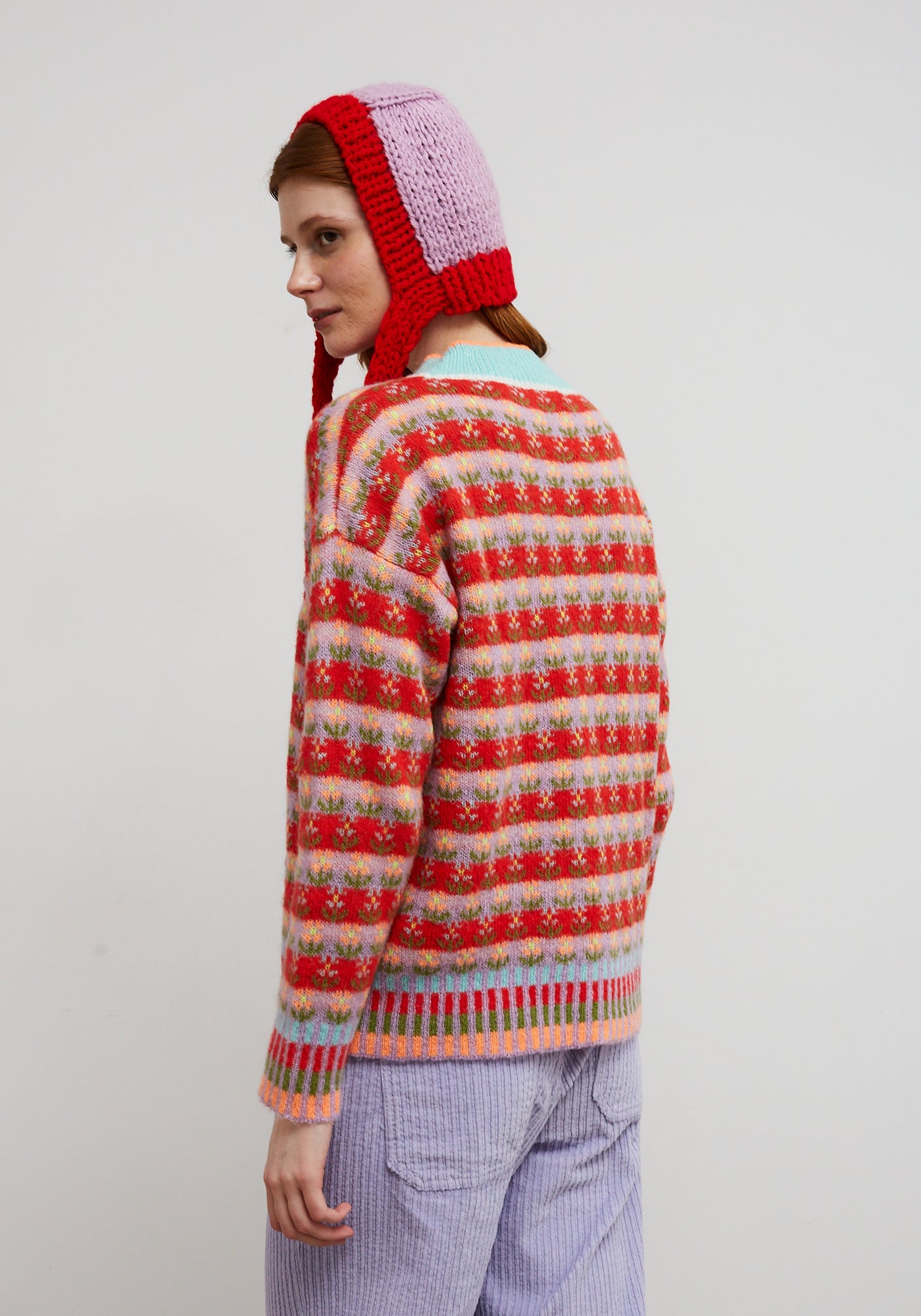 Sweater Blossom Red
