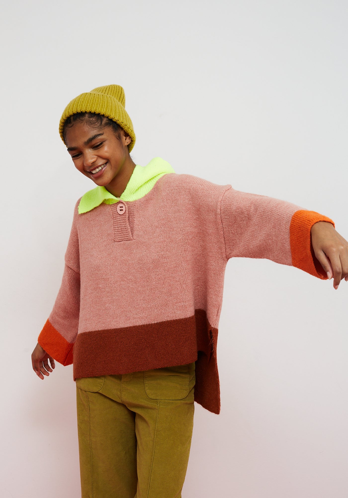 Pink Sail Sweater