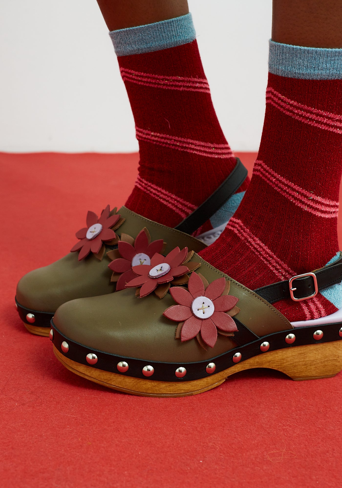 Colajet Socken Bordeaux