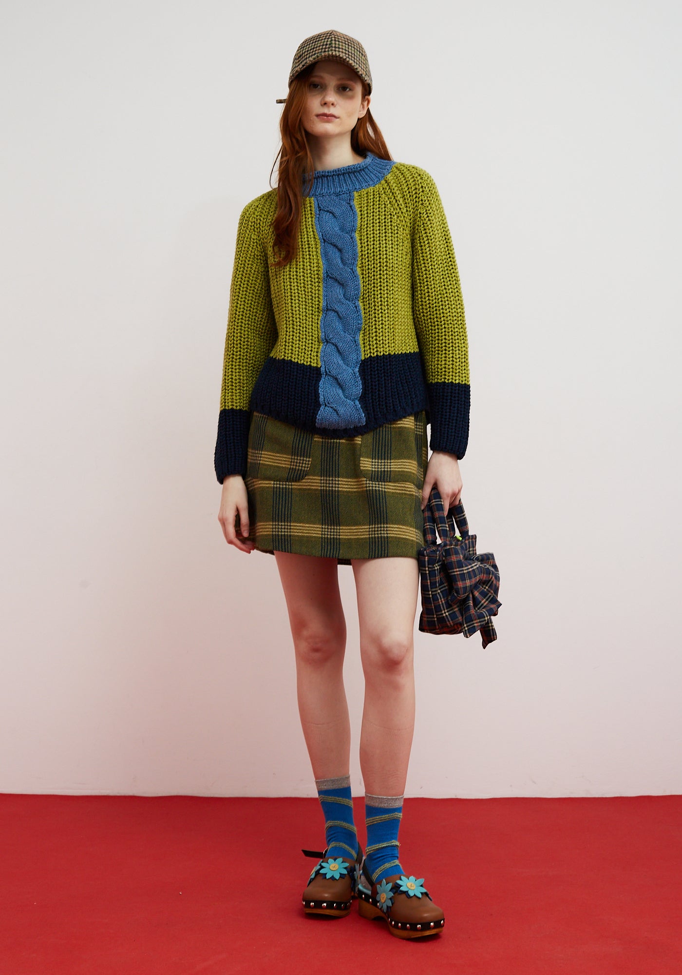 Green Wink Skirt