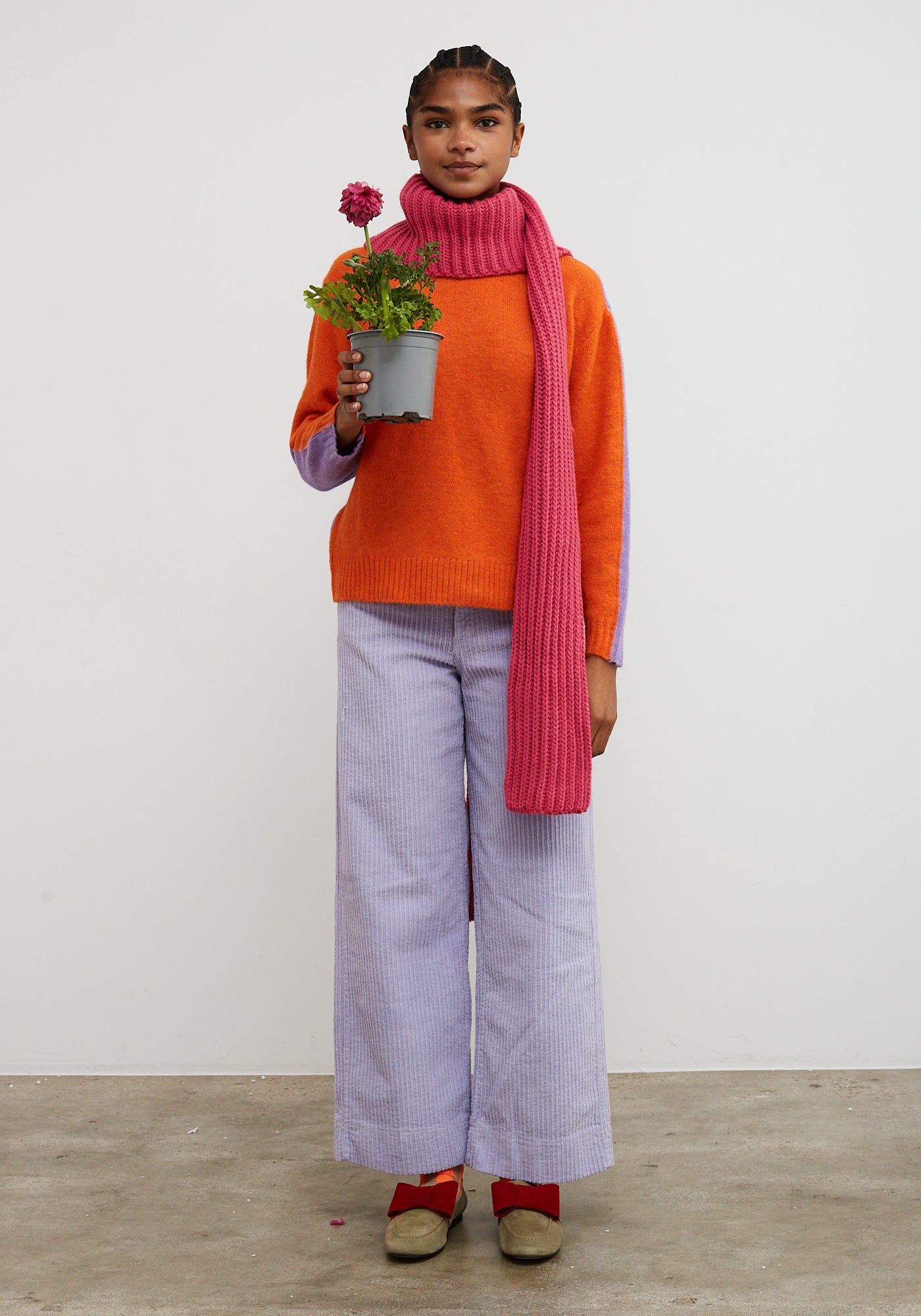 Pantalon Rose Lila