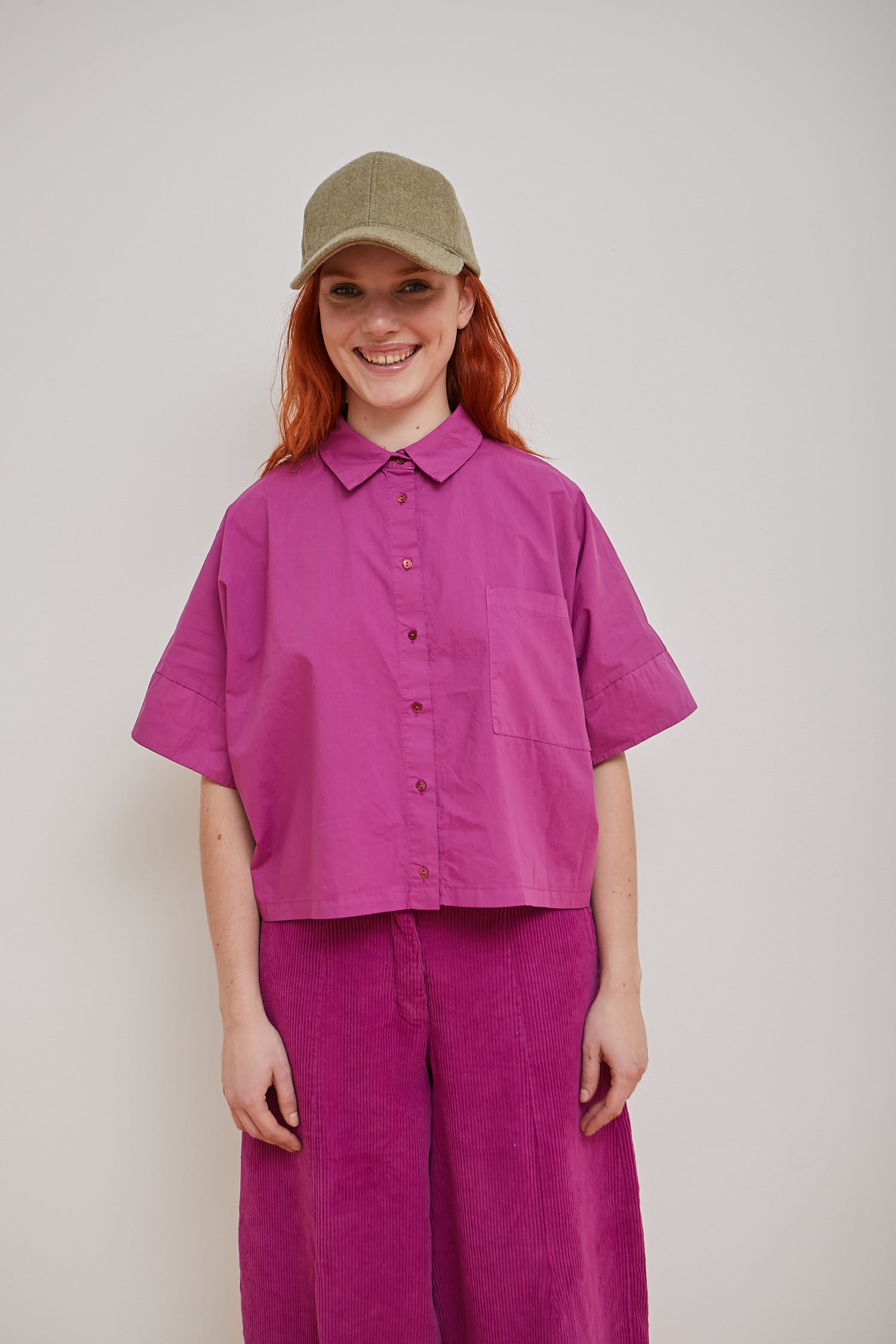 Chemise Bench Framboise