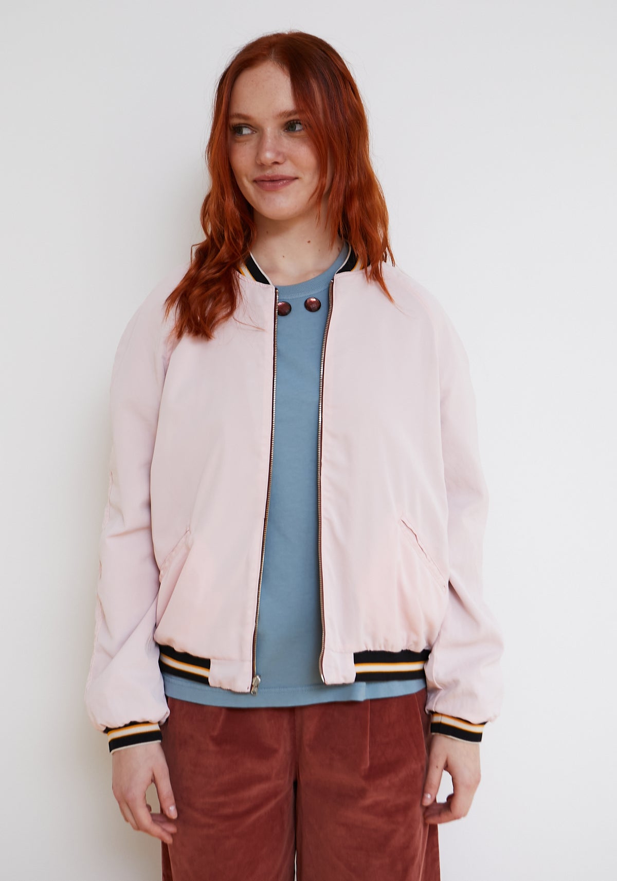 Jacke Ludo Terrakotta