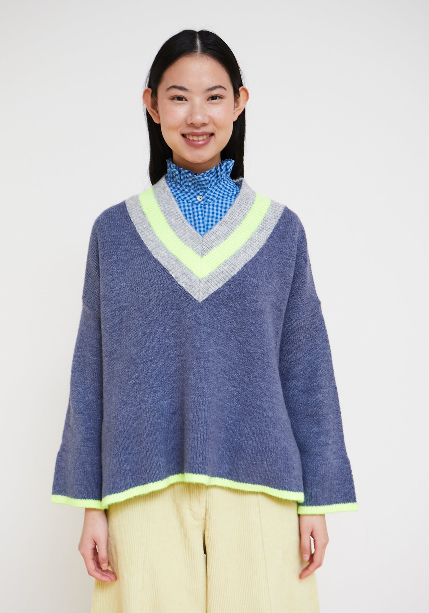 Hug Pullover Blau