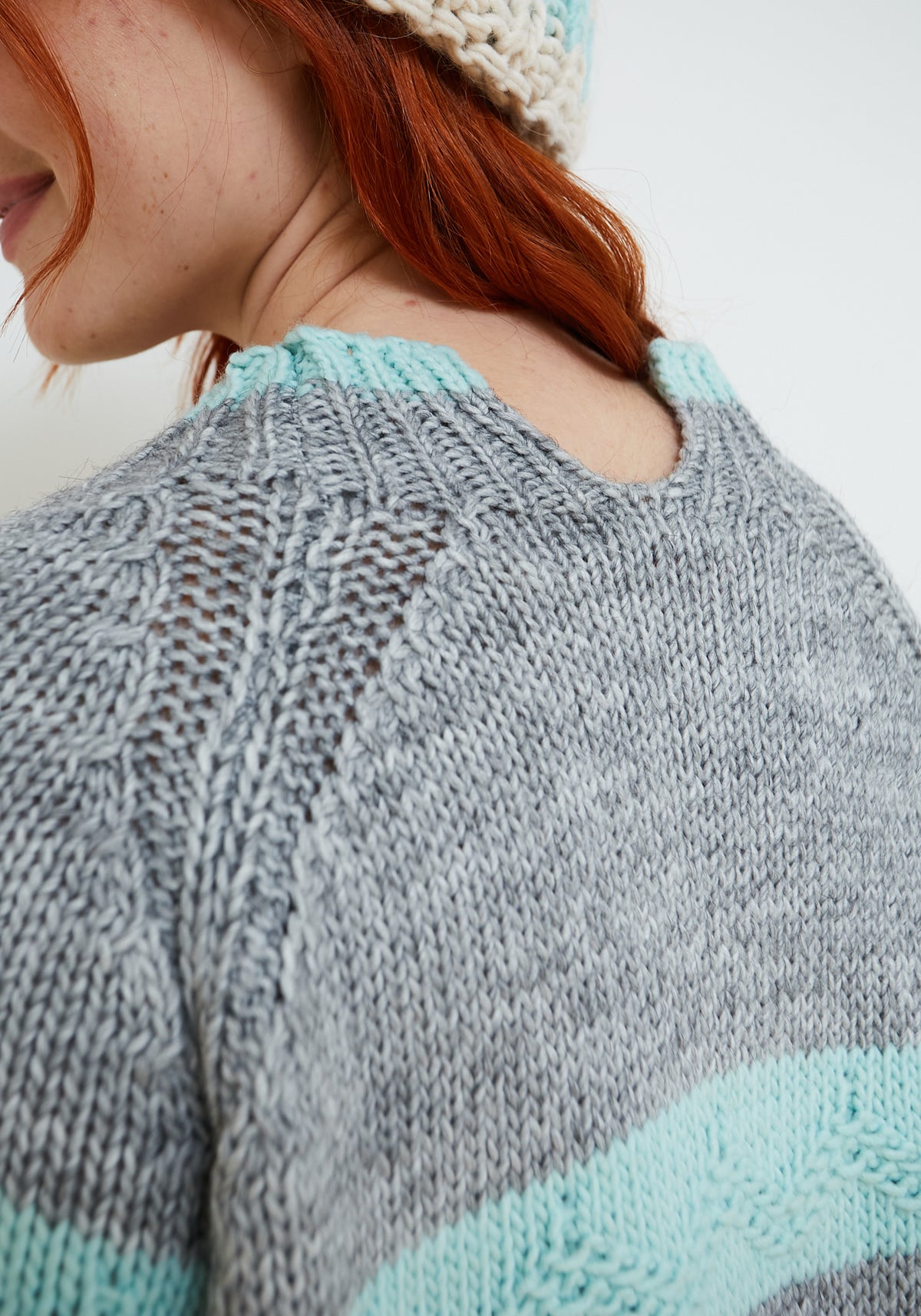 Grey Candy Sweater