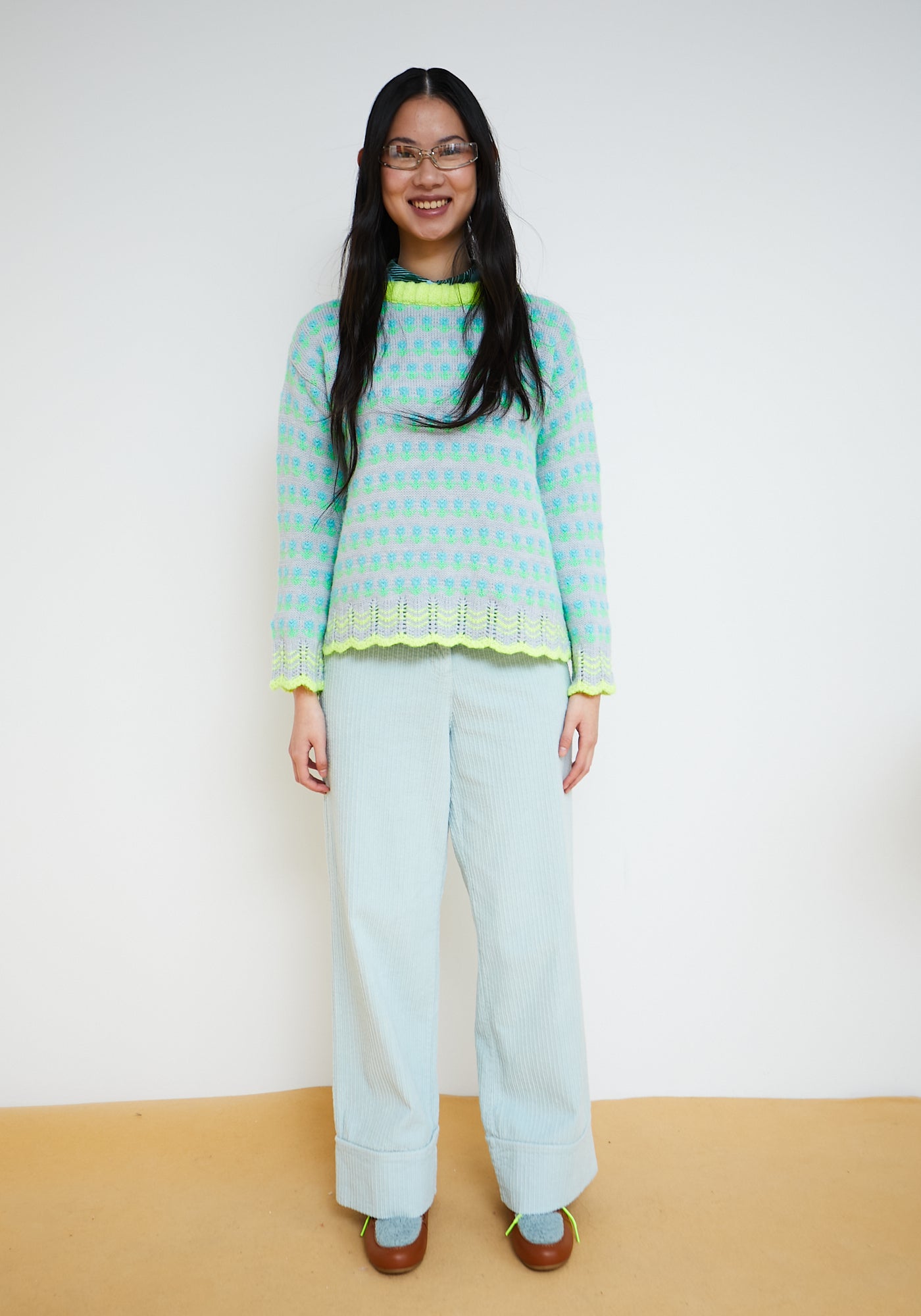 Hose Token Blau