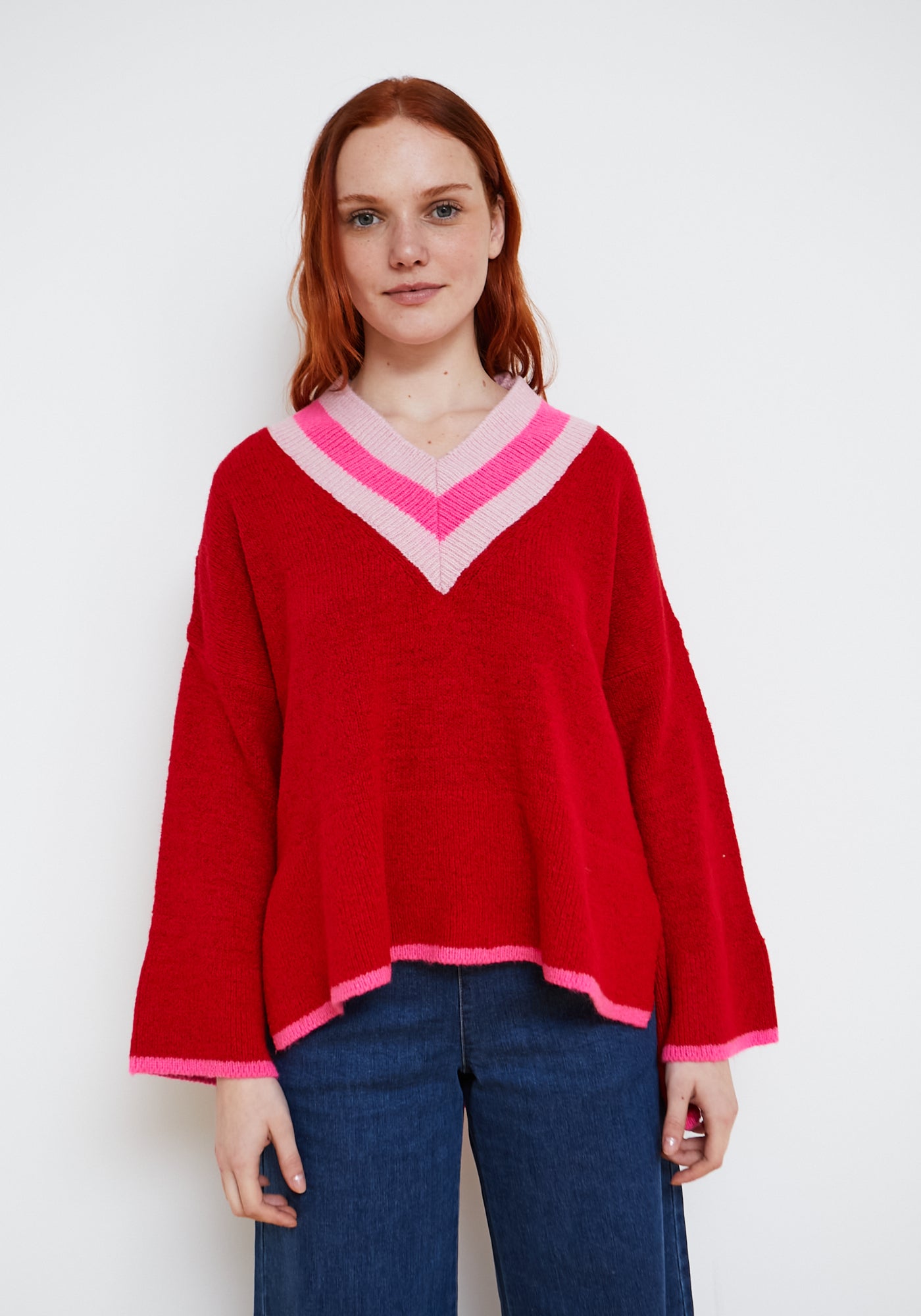 Hug Pullover Rot