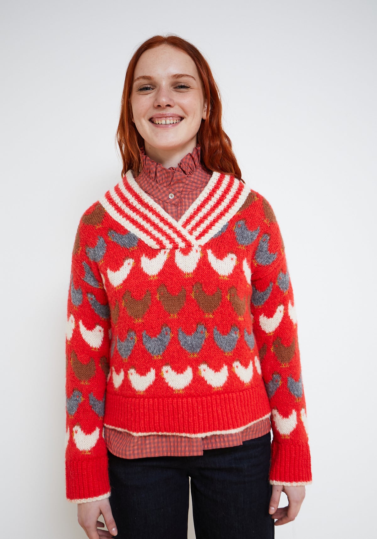Chirp Pullover Rot