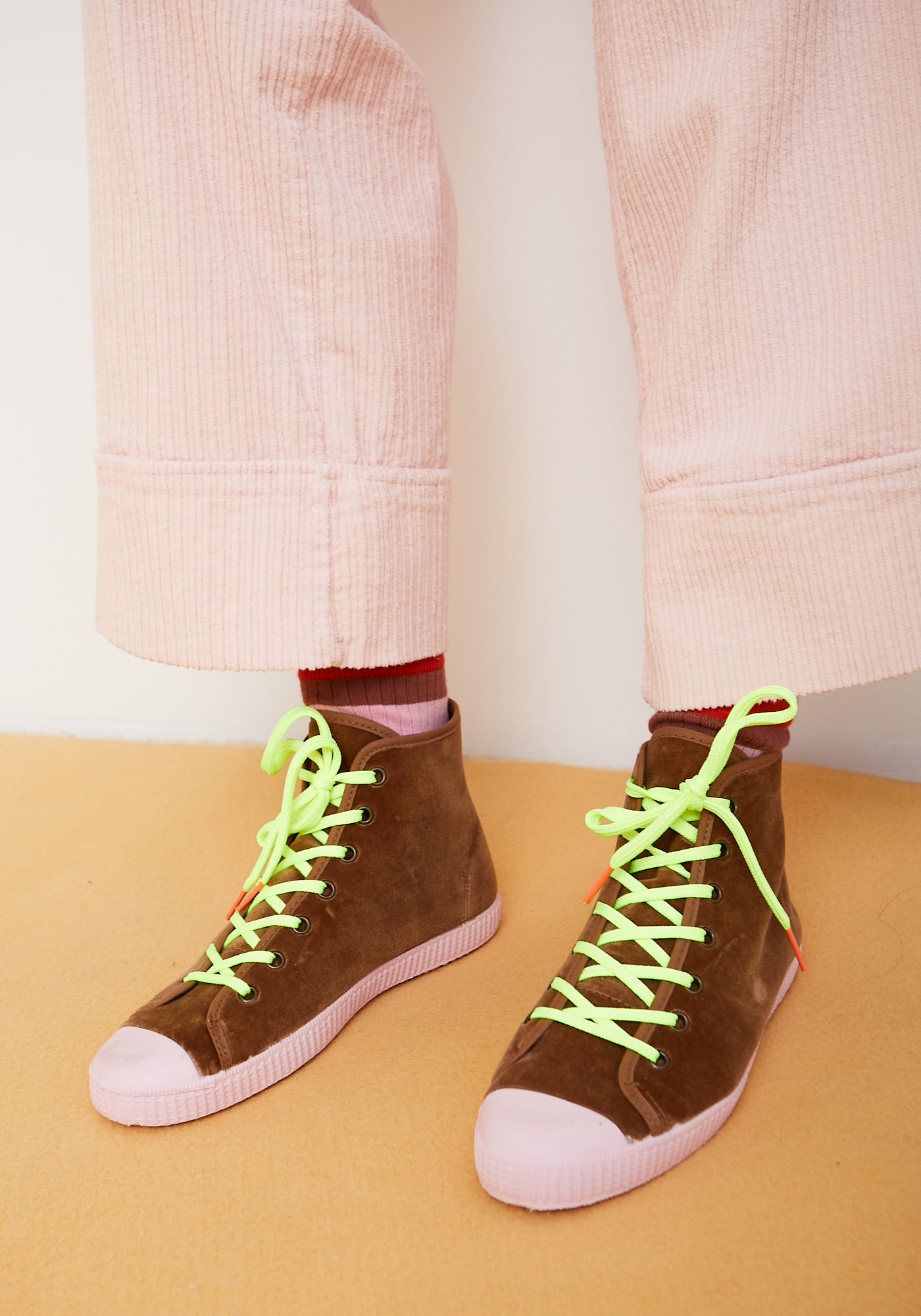 Zapatillo High Camel