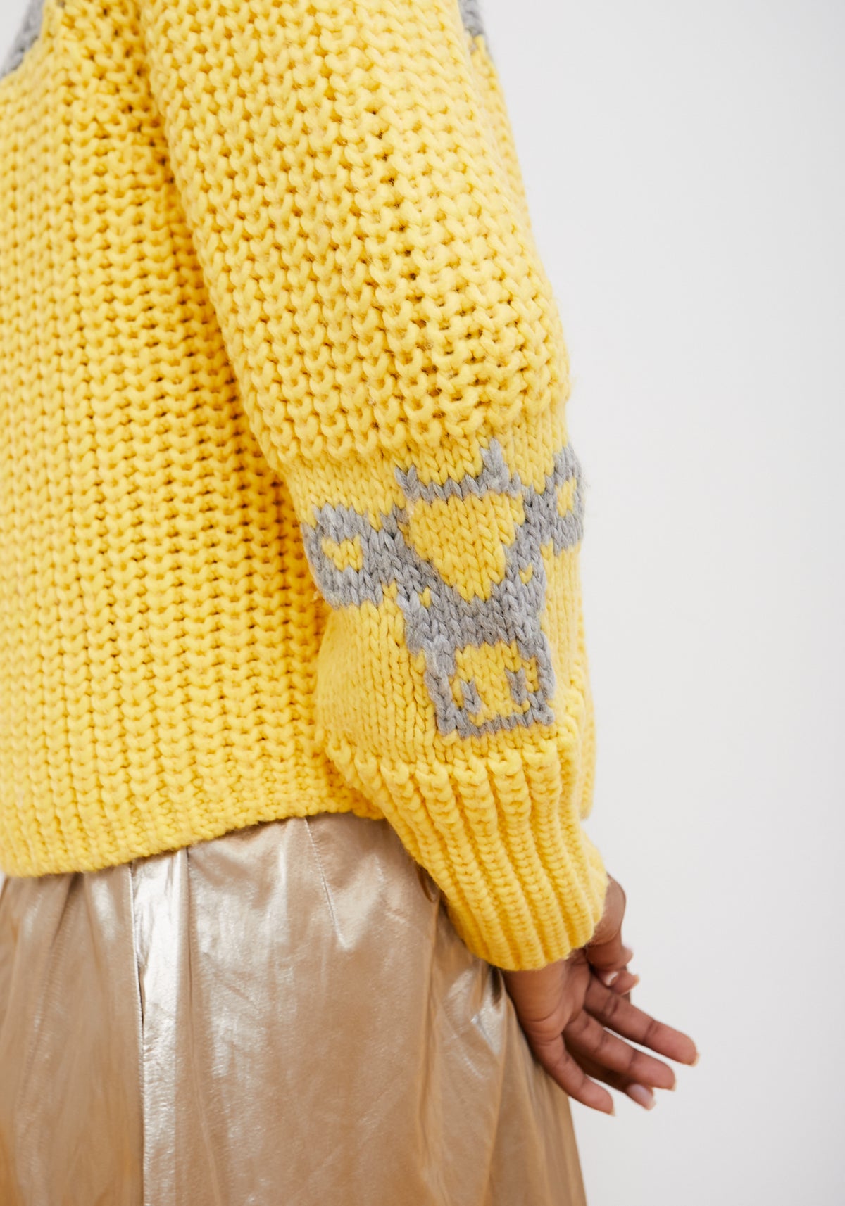 Pull Mow Gris