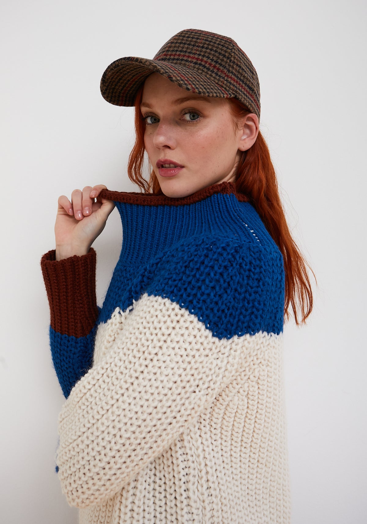 Navy Blue Mow Sweater