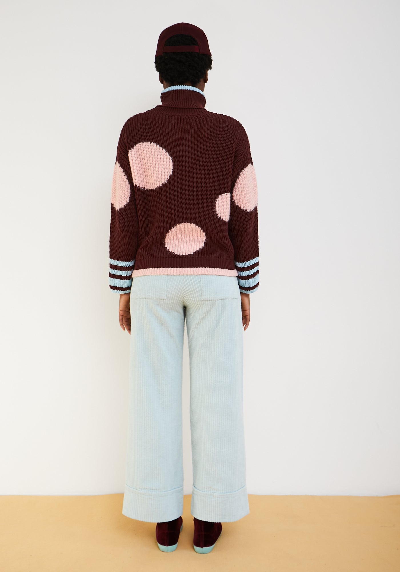 Bombón Pullover Bordeaux