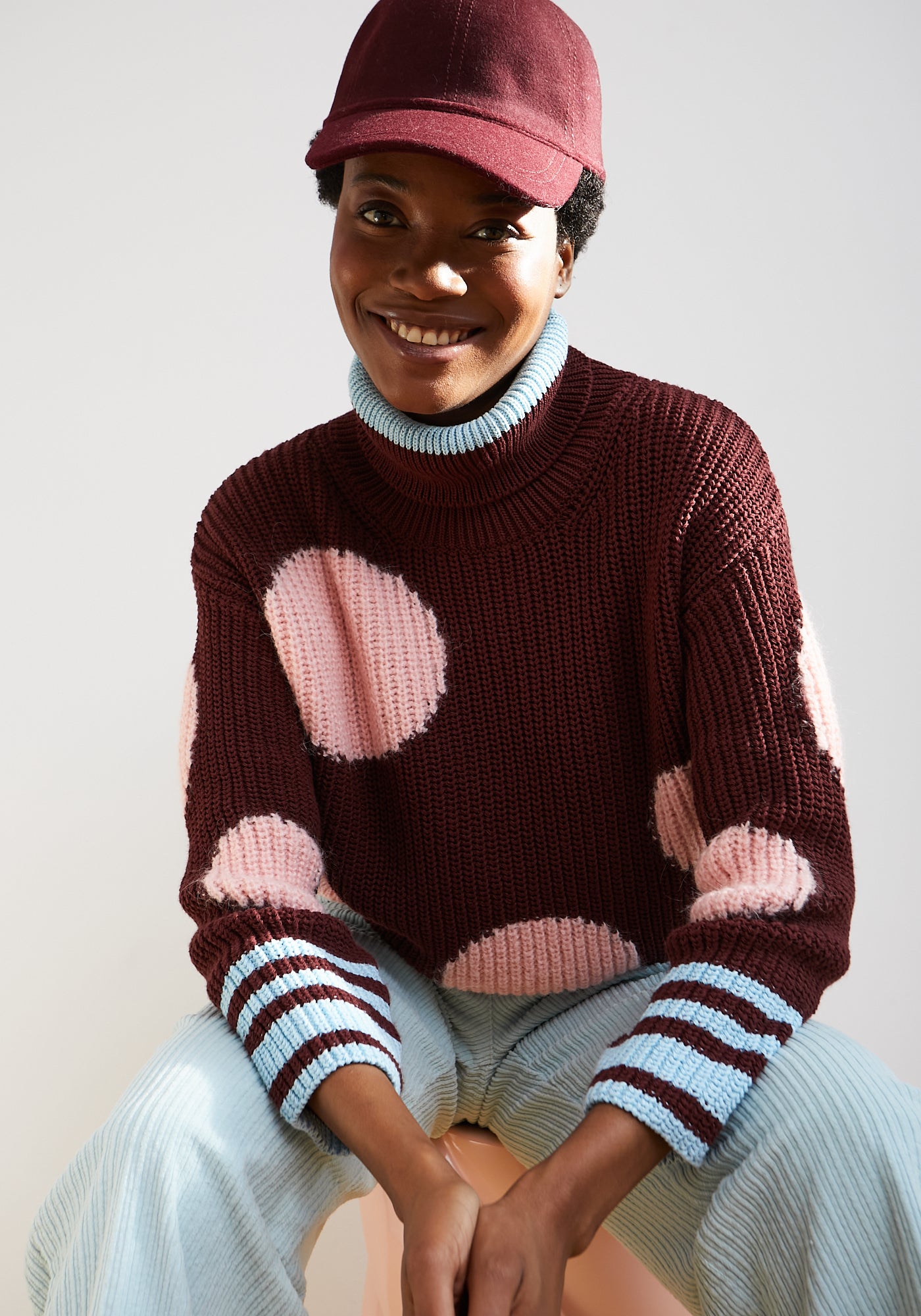 Bombón Pullover Bordeaux