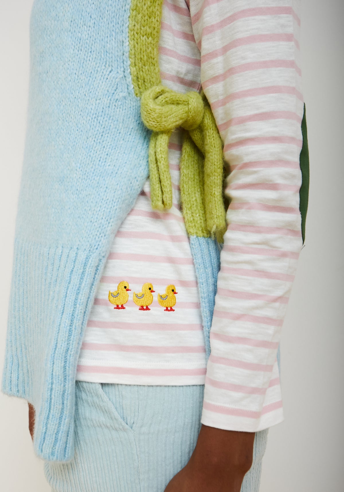 Jersey Chaleco Clue Cielo