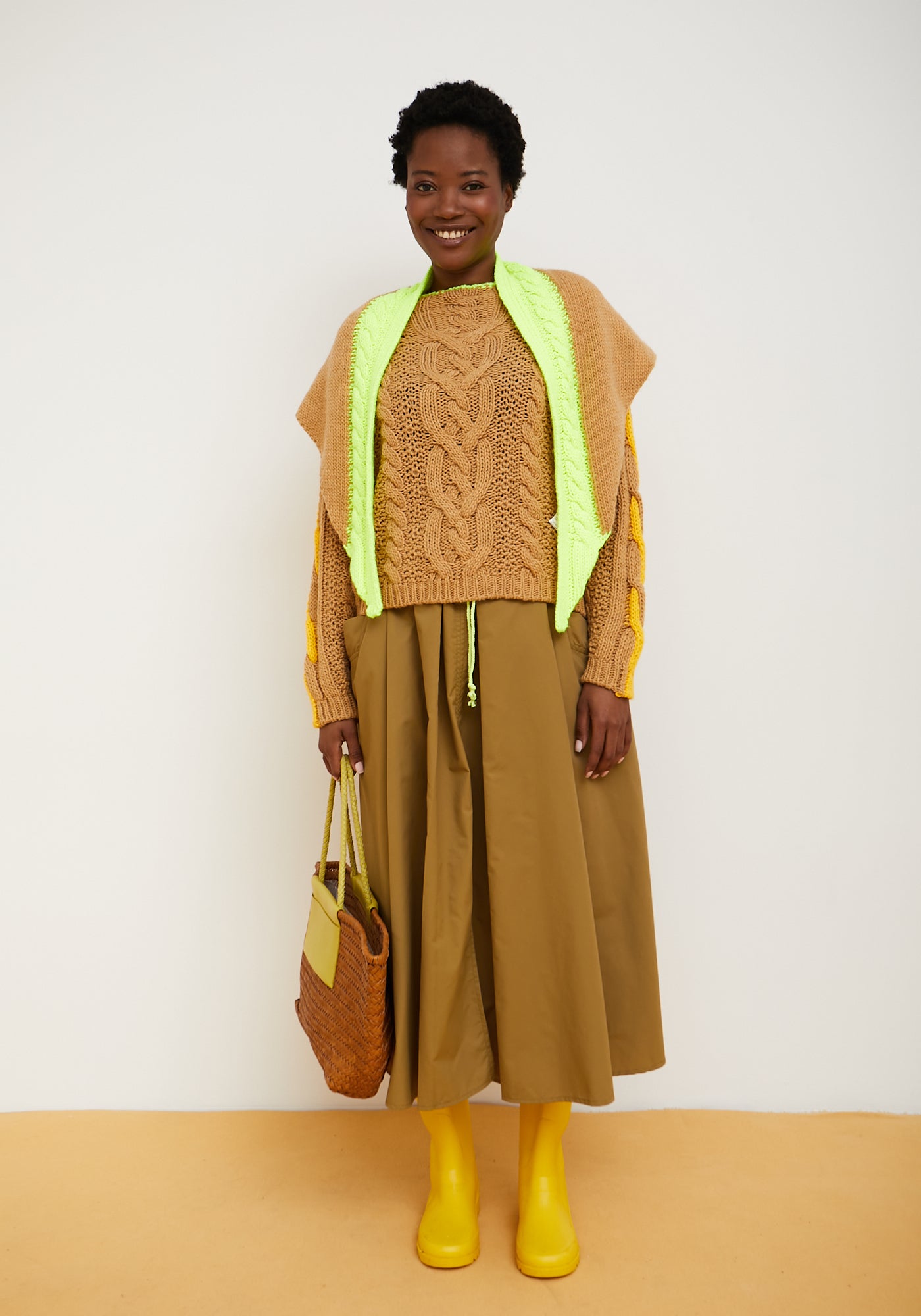 Jaleo Ochre Skirt