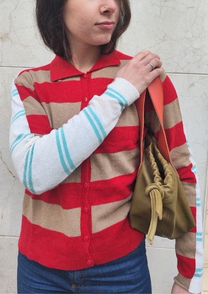 Cardigan Pepper Rojo