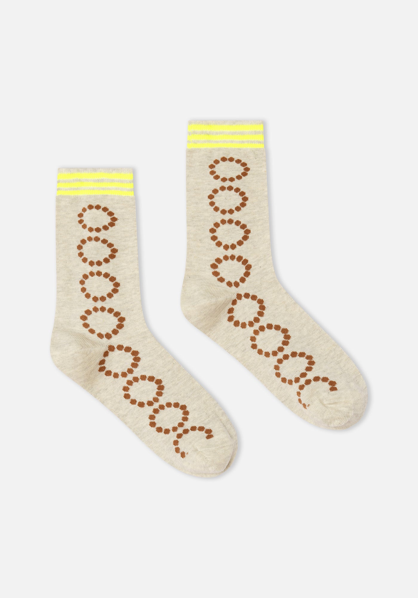 Calcetines Game Beige