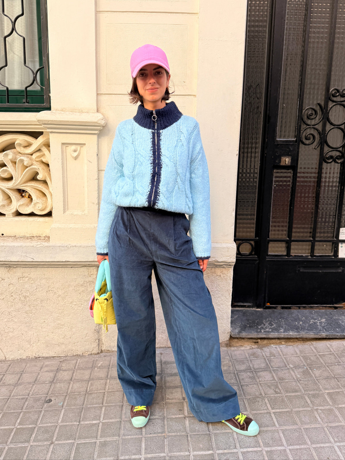 Navy Blue Canica Pants