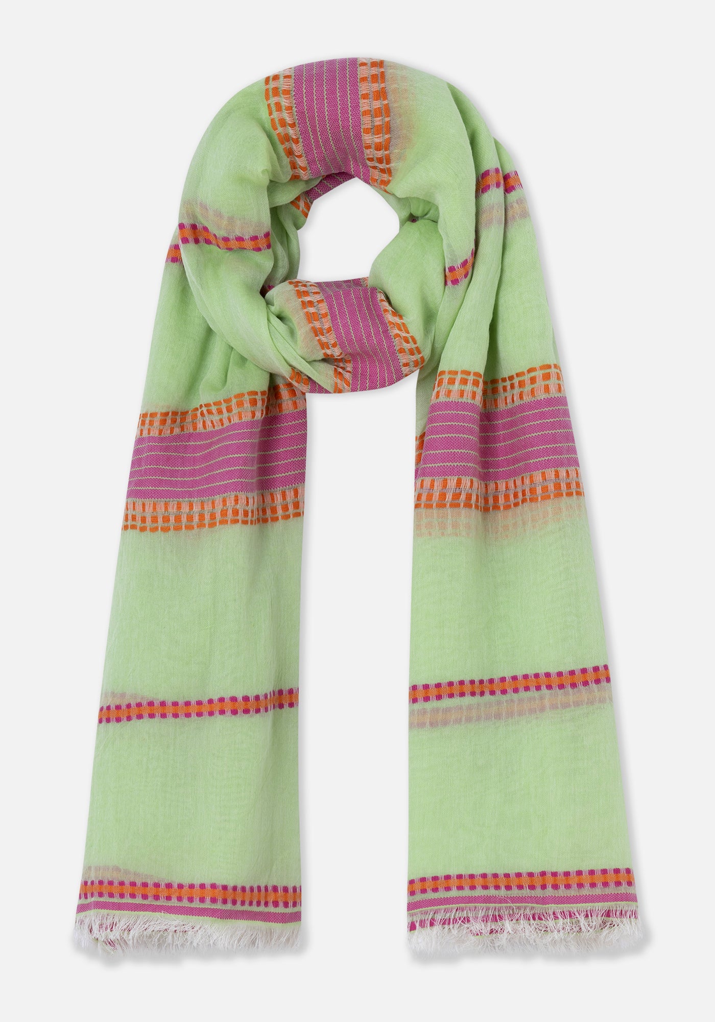 Foulard Path Verde