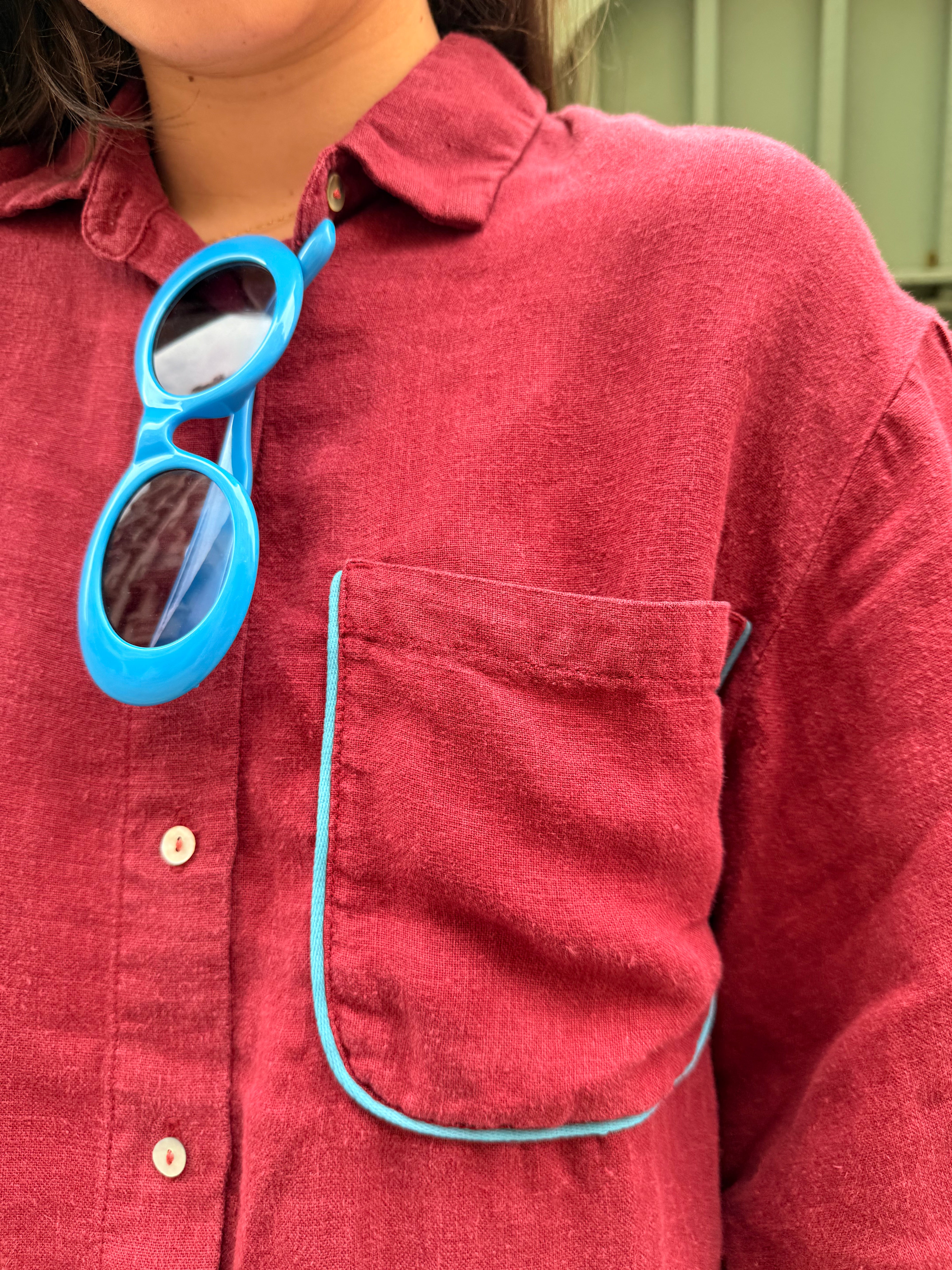 Camicia Cherry Vino