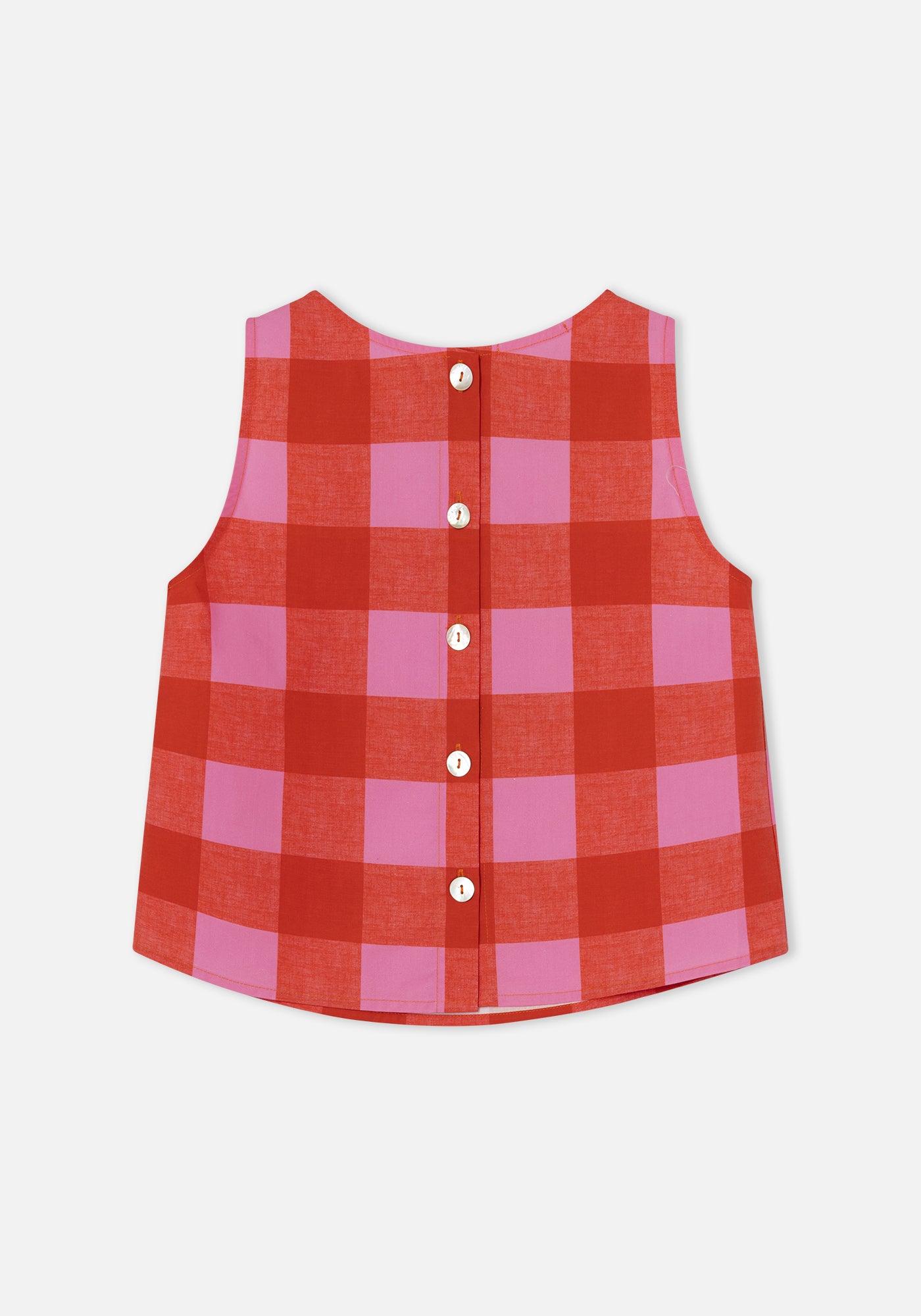 Top Ana Vichy Red