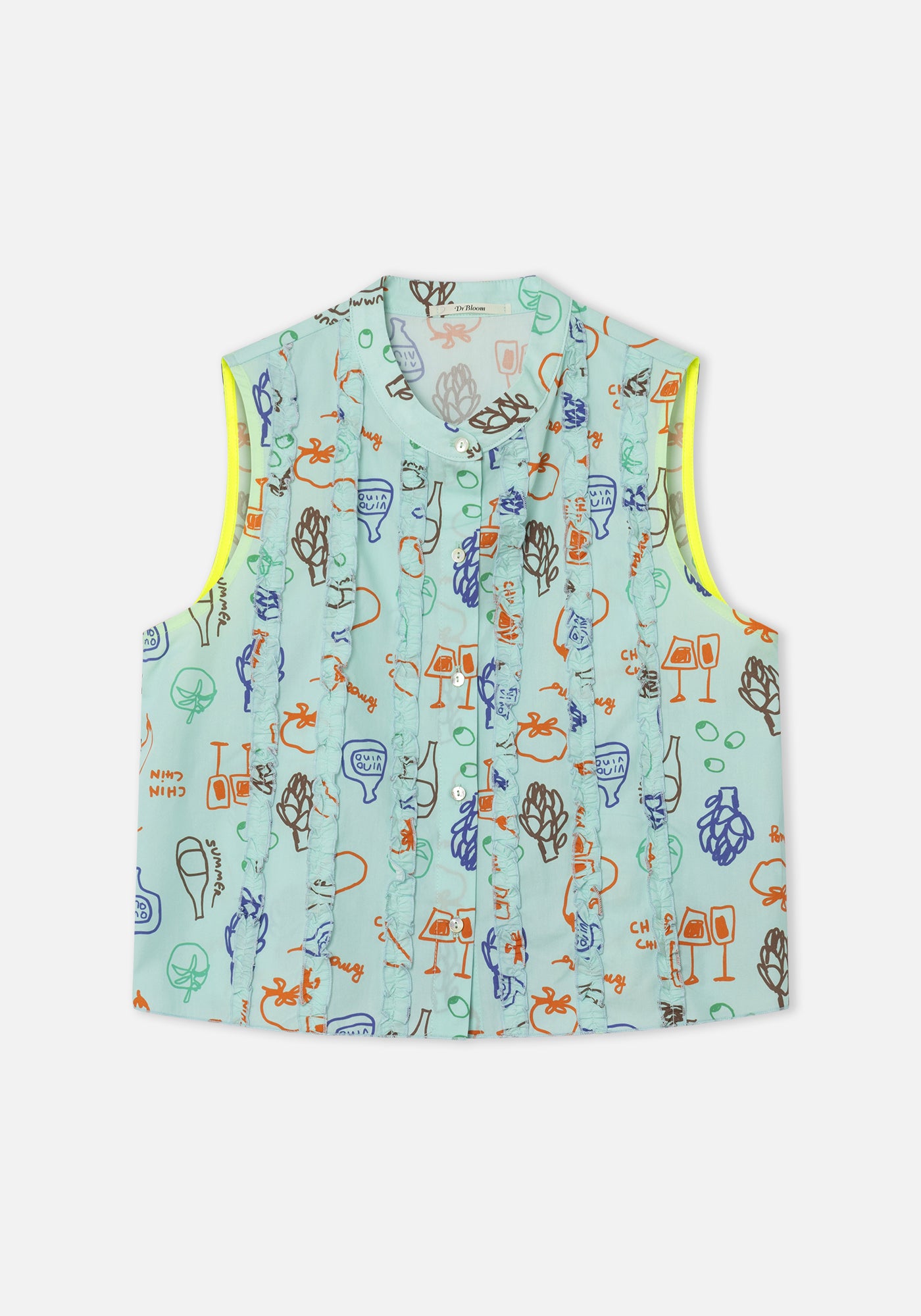 Chemise Focaccia Aqua