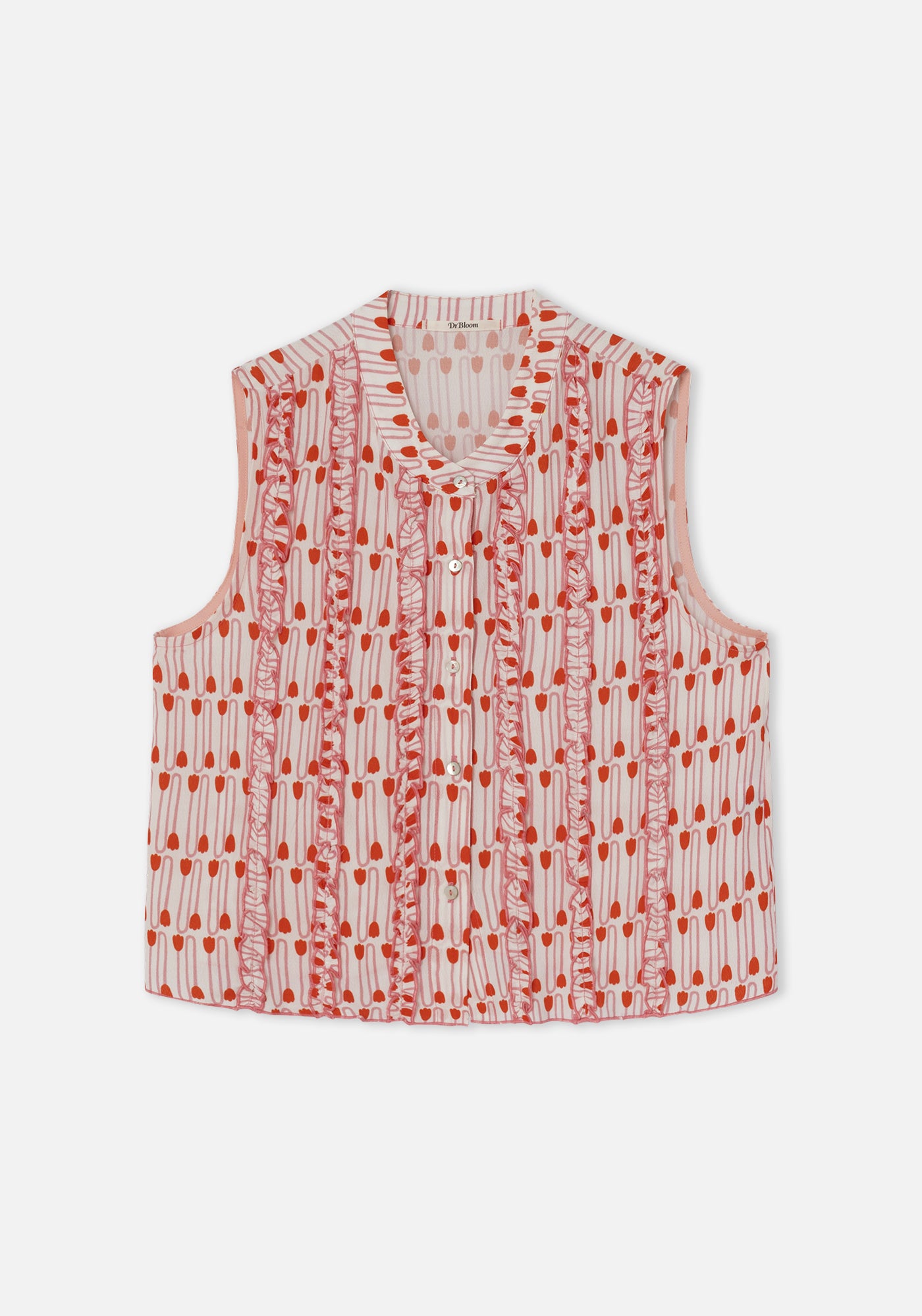 Tulpenbluse Rosa