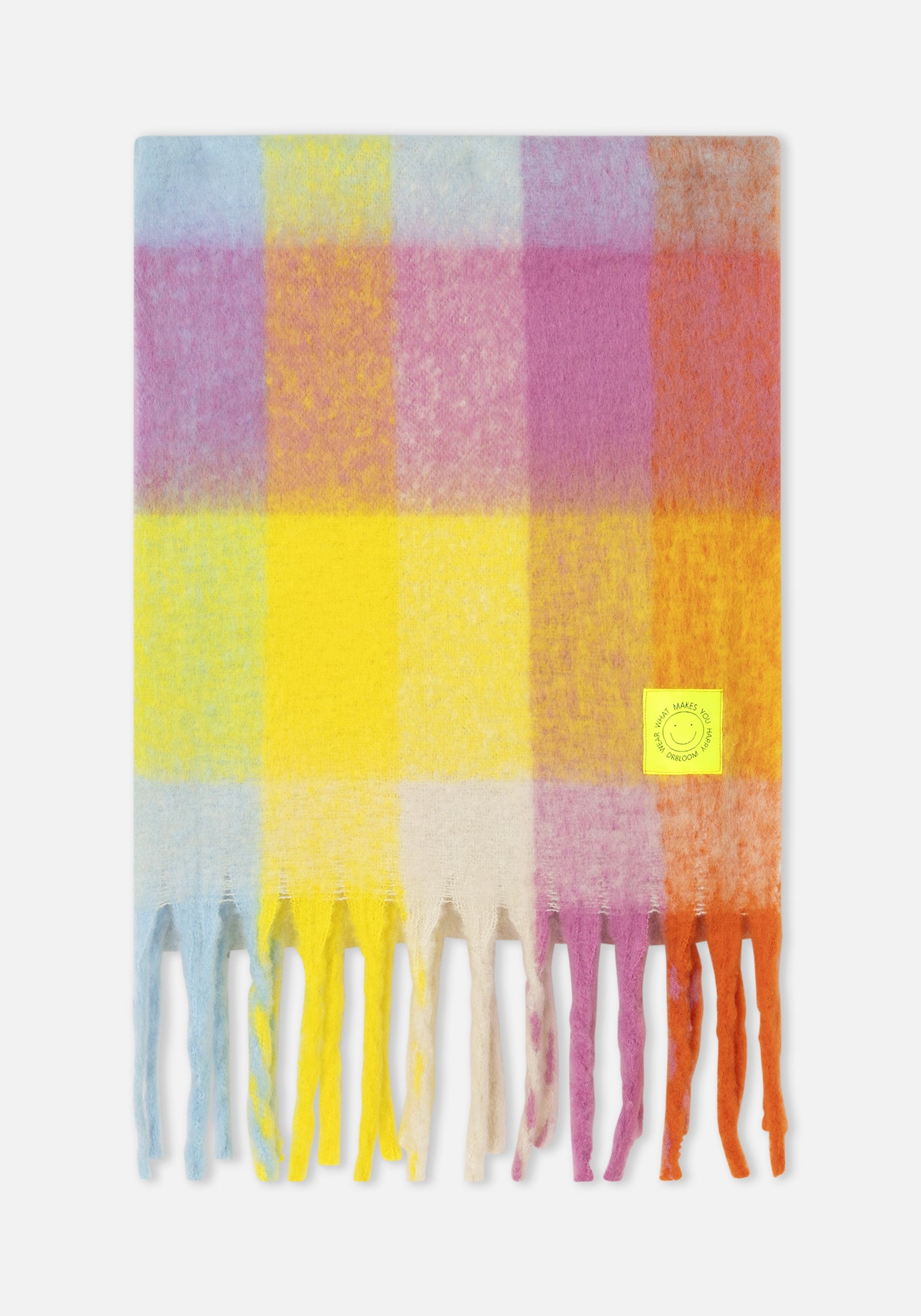 Bufanda Cuadros Multicolor