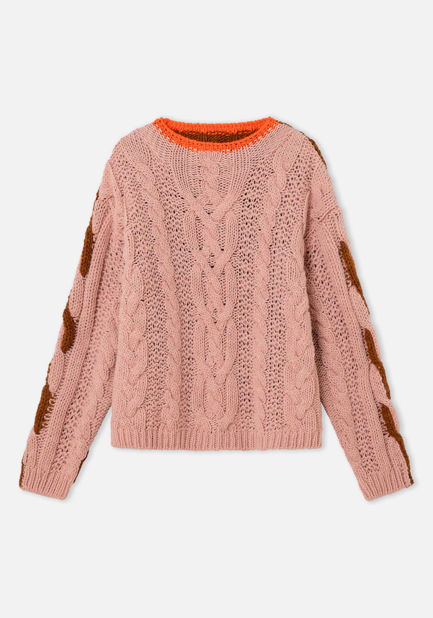 Pink Twister Sweater