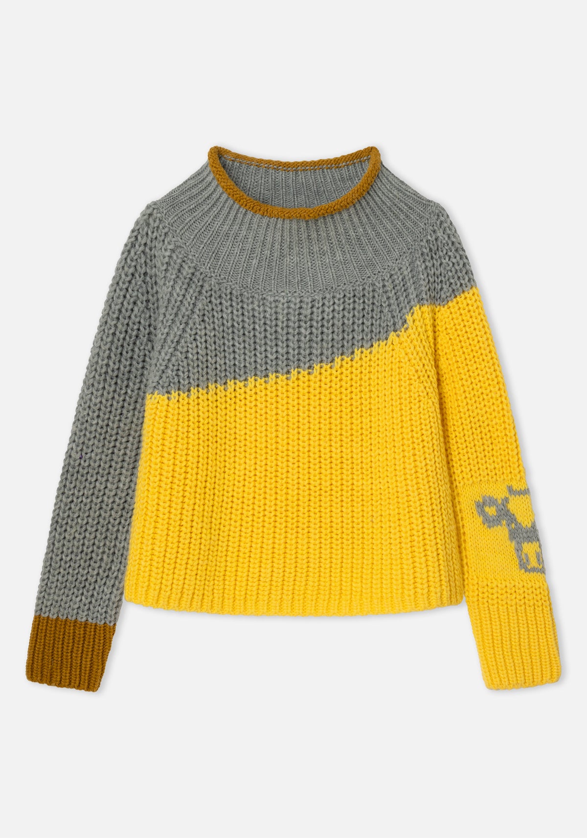 Pullover Mow Grau