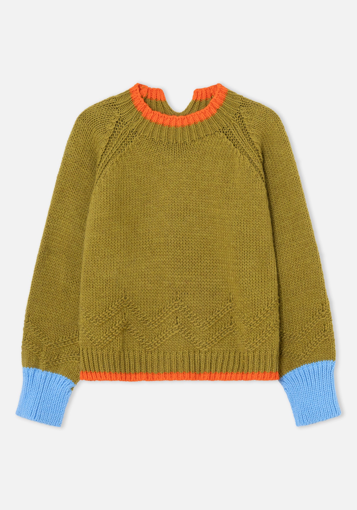 Ochre Serpentine Sweater