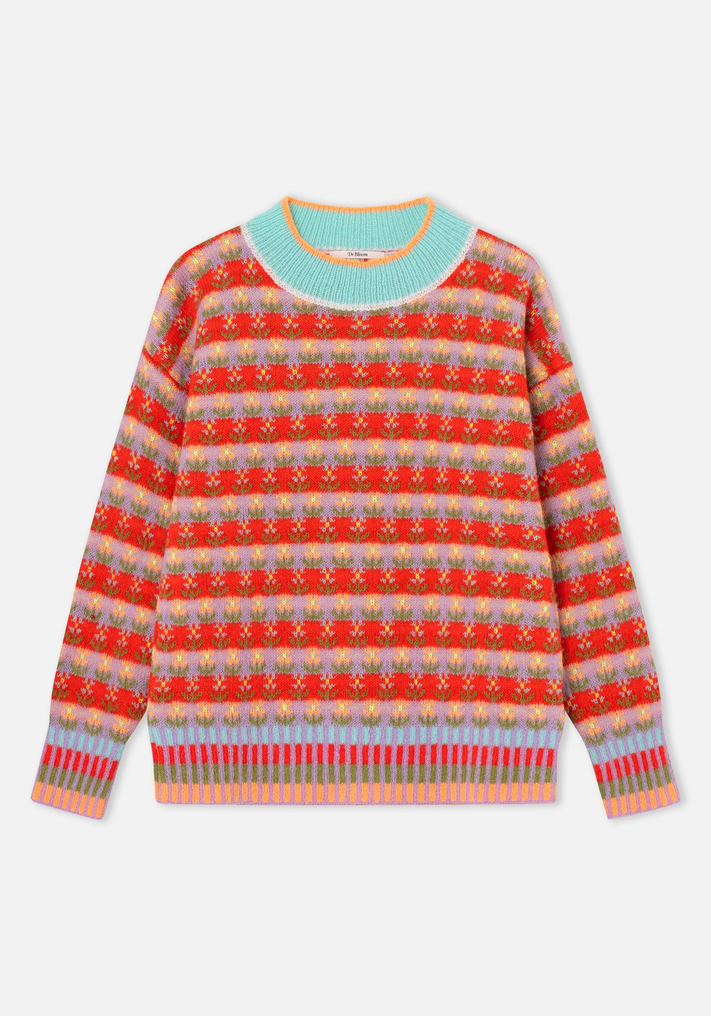 Sweater Blossom Red